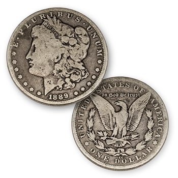 1889 Carson City Morgan Silver Dollar (1 of 1)