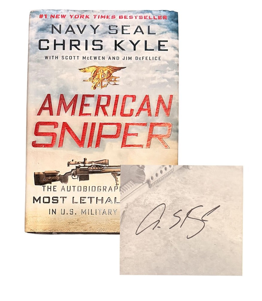 Chris Kyle American Sniper Autographed Book (1 of 1)