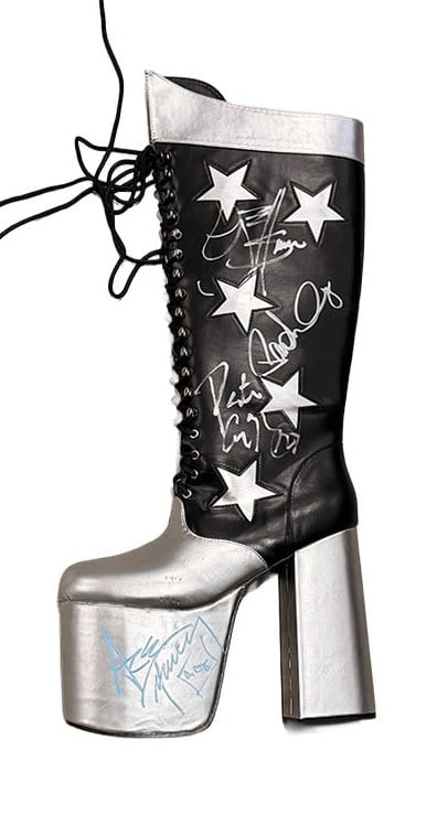 Kiss Autographed Boot (1 of 1)
