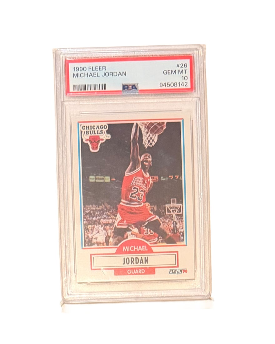 1990 Fleer Michael Jordan PSA 10 Card (1 of 1)