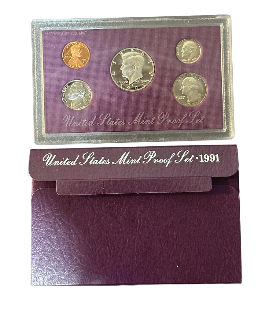 1991 United Stated Proof Coin SET (1 of 1)