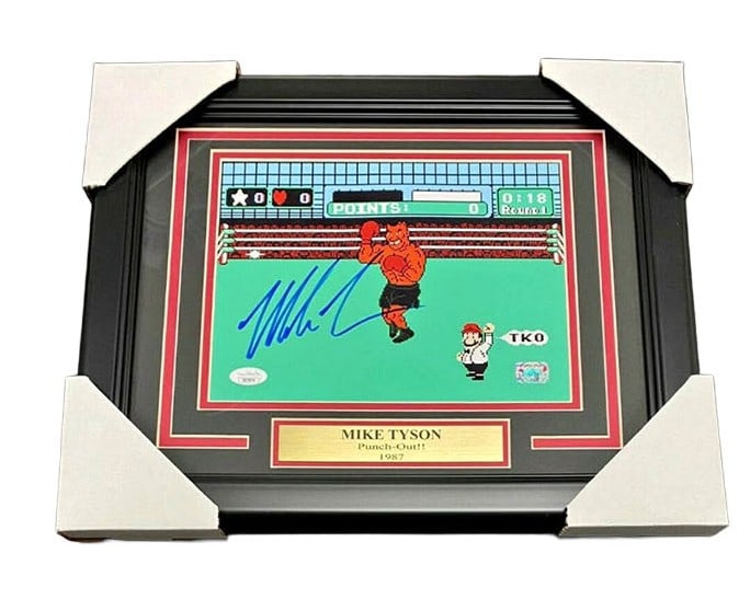 Mike Tyson Autographed Framed 8x10 (1 of 1)