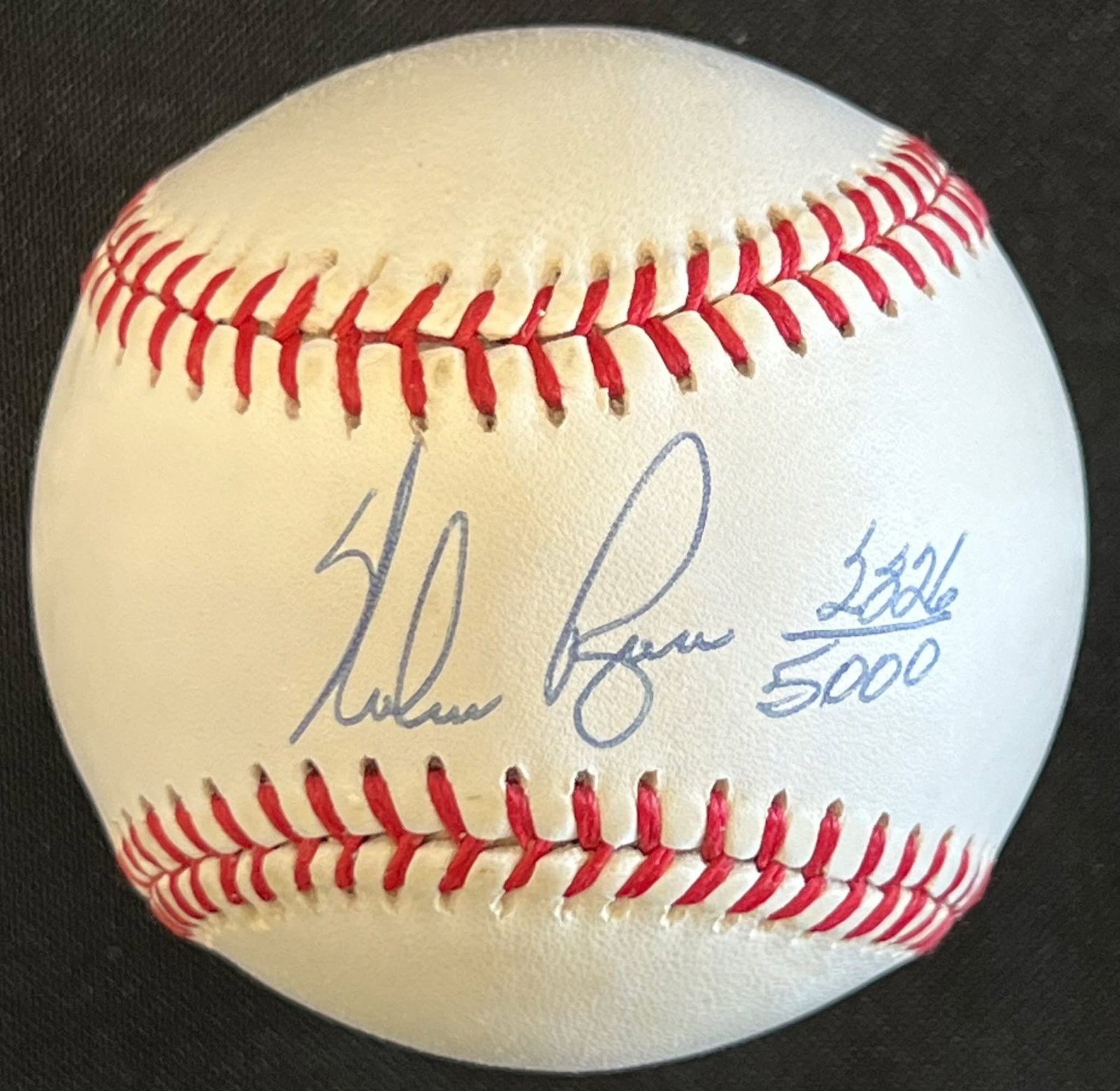 Nolan Ryan Autographed Baseball (1 of 1)