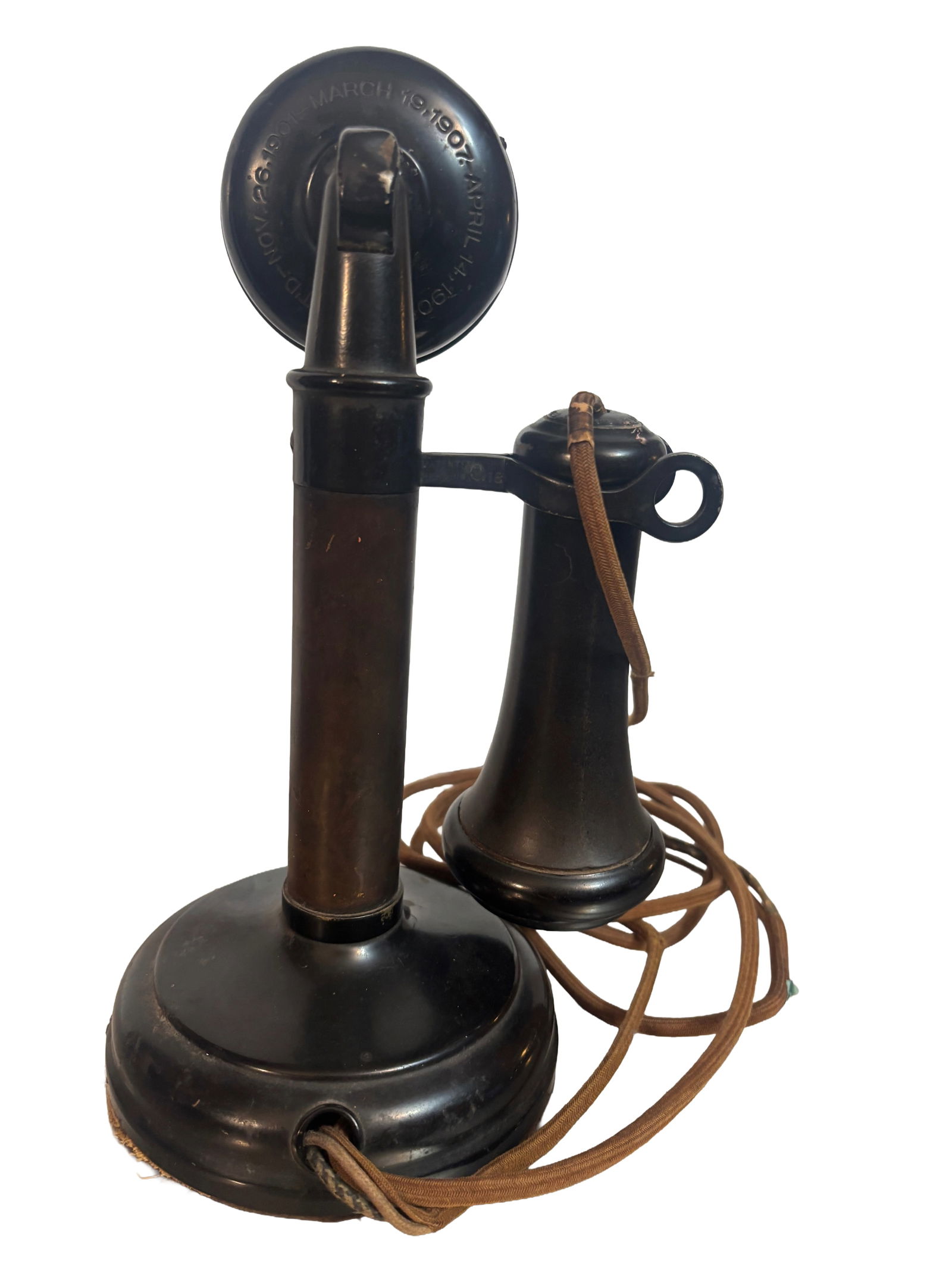 Antique Kellogg Candlestick Telephone - 3