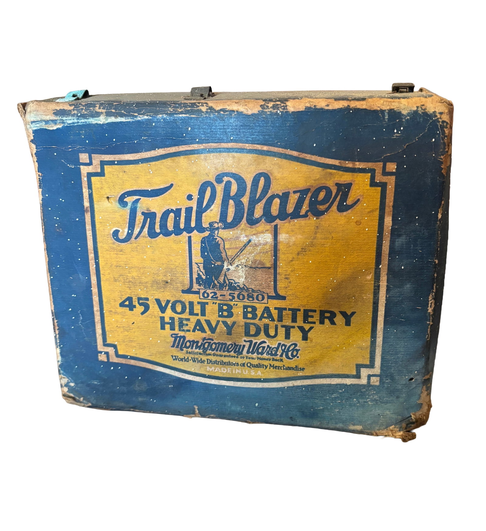 Antique Trail Blazer 45 Volt B Battery for Old tube Radio Equipment 1930s 40s (1 of 5)