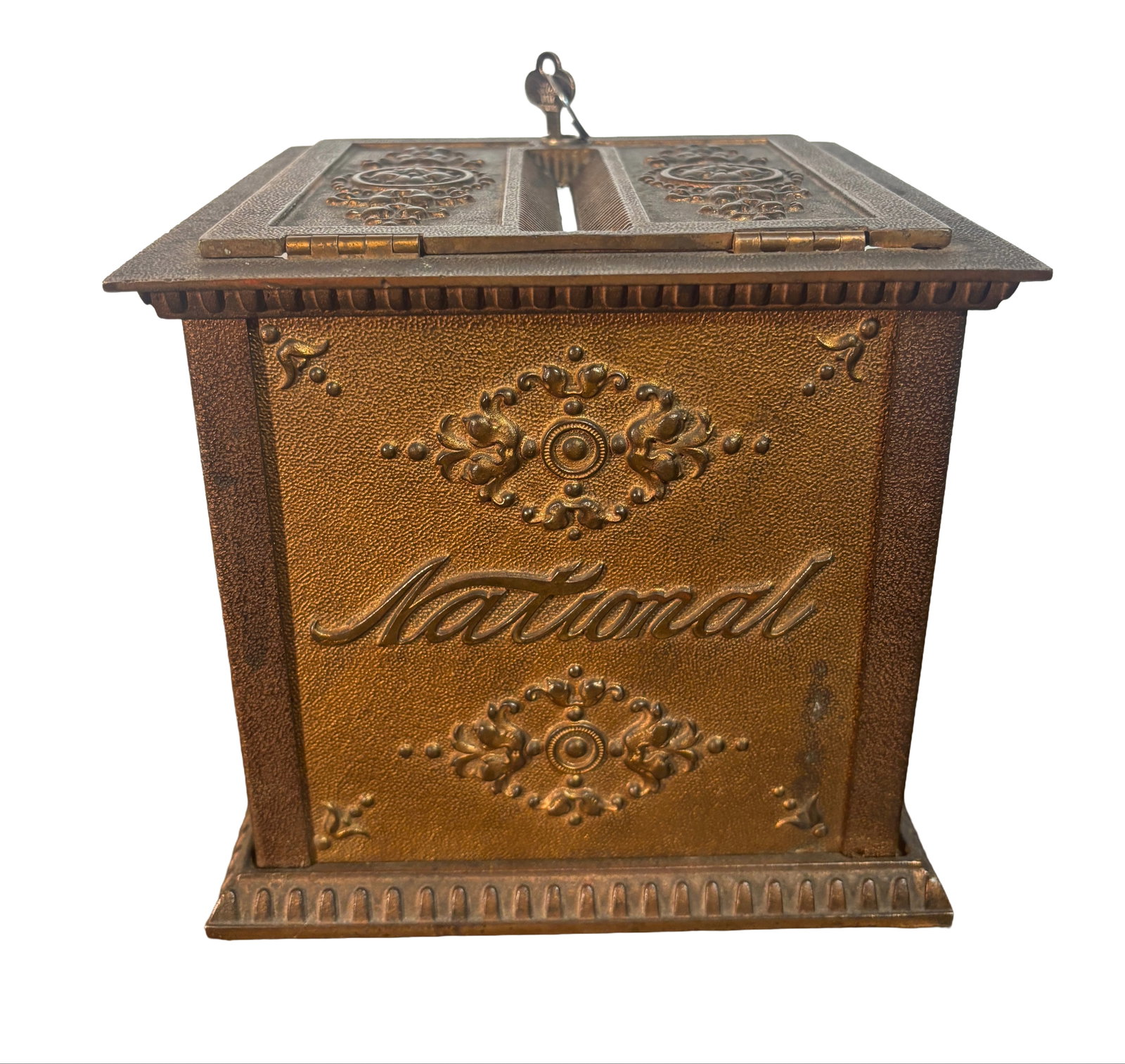 Antique Ornate National Cash Register Receipt Box General Store (1 of 9)