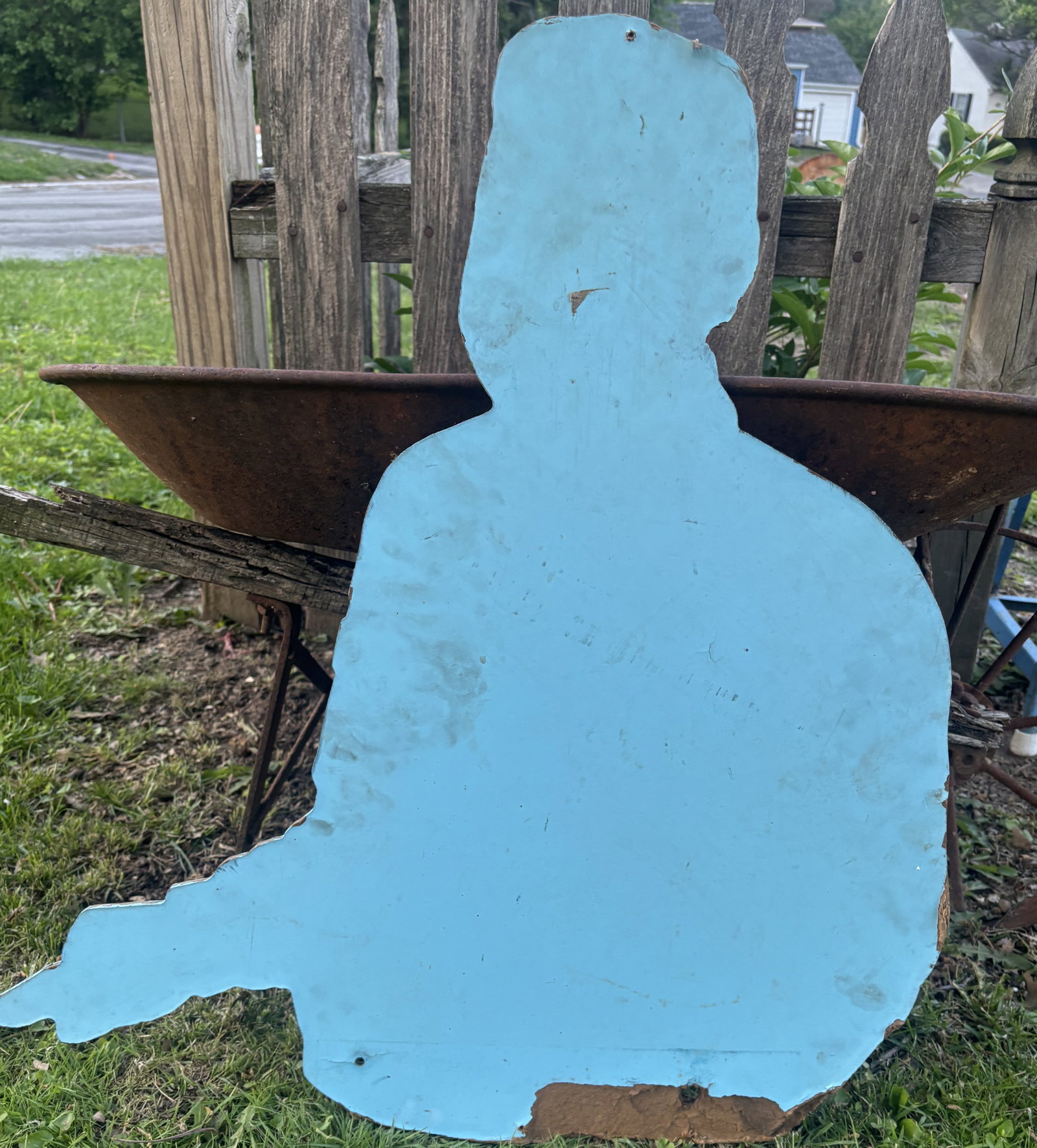 Vintage Unocal 76 Union Oil Co. Gas Station Attendant Sign - 4