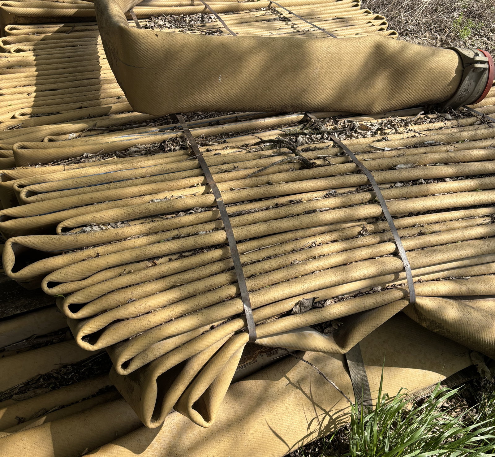 1000 Ft of 6" lay flat Water Fuel Discharge Hose - 3