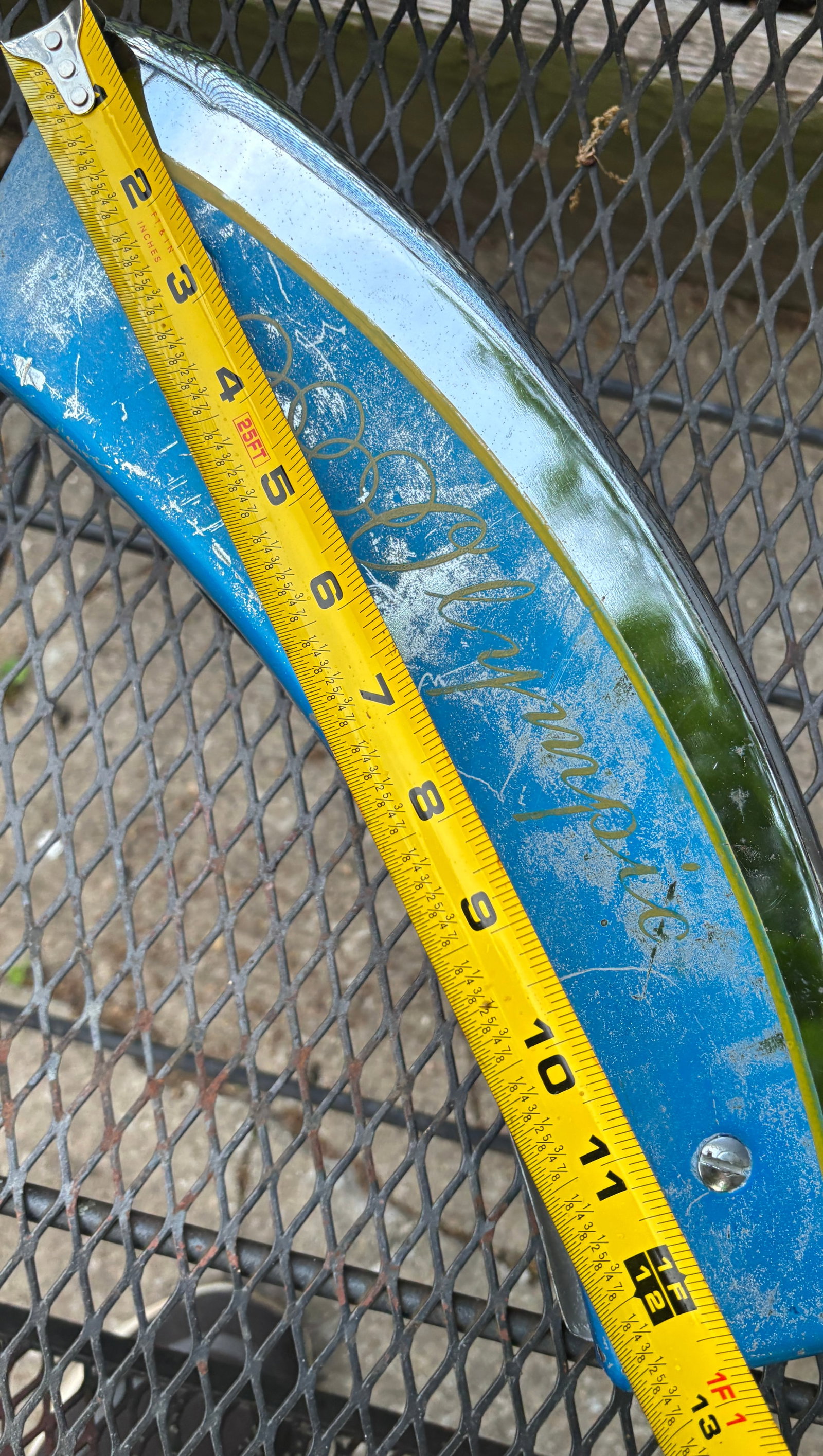 1950s Olympic Bicycle Horn Tank - 3