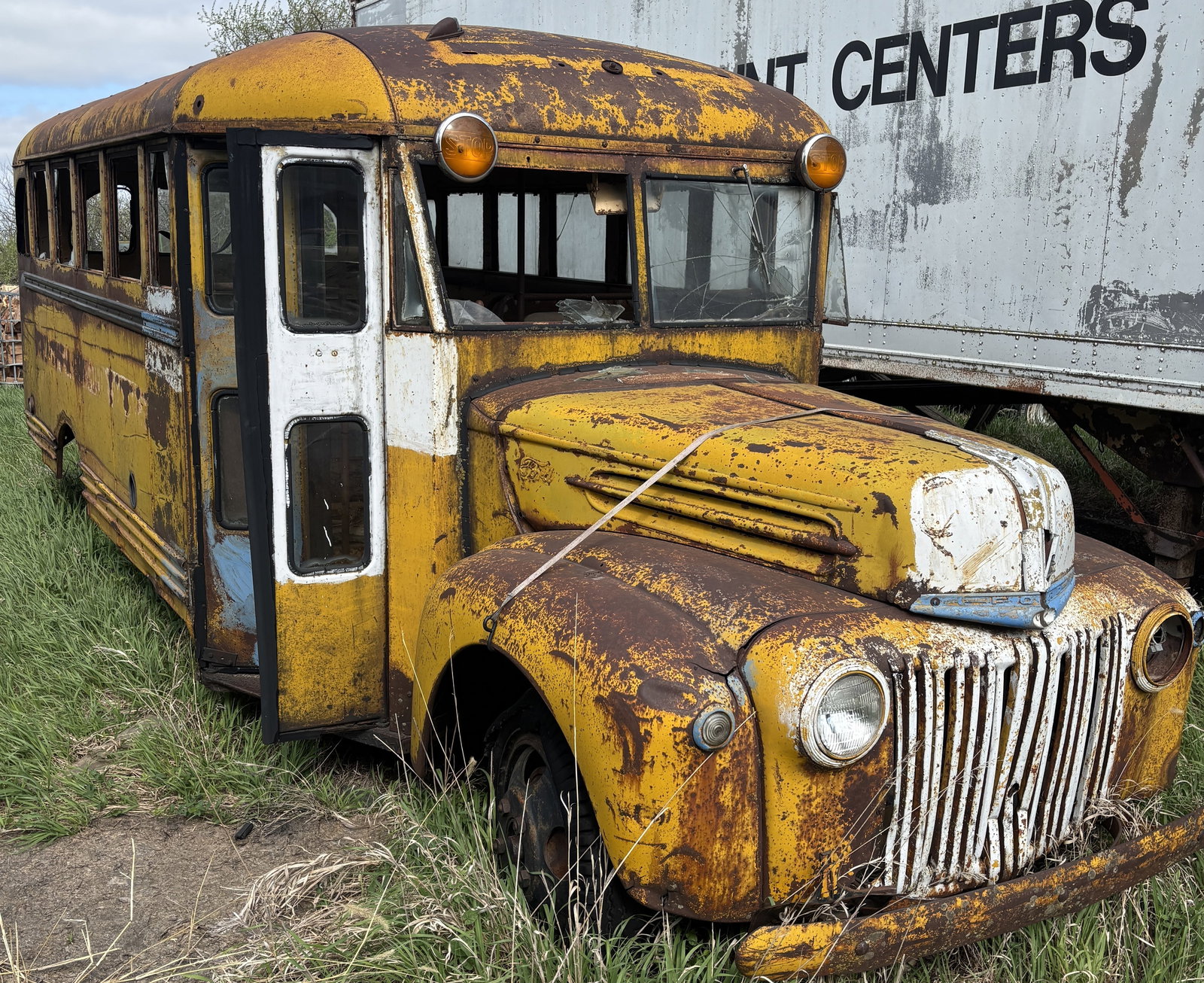 Rare 1943 Ford Bus Rat Rod Field Find (1 of 8)