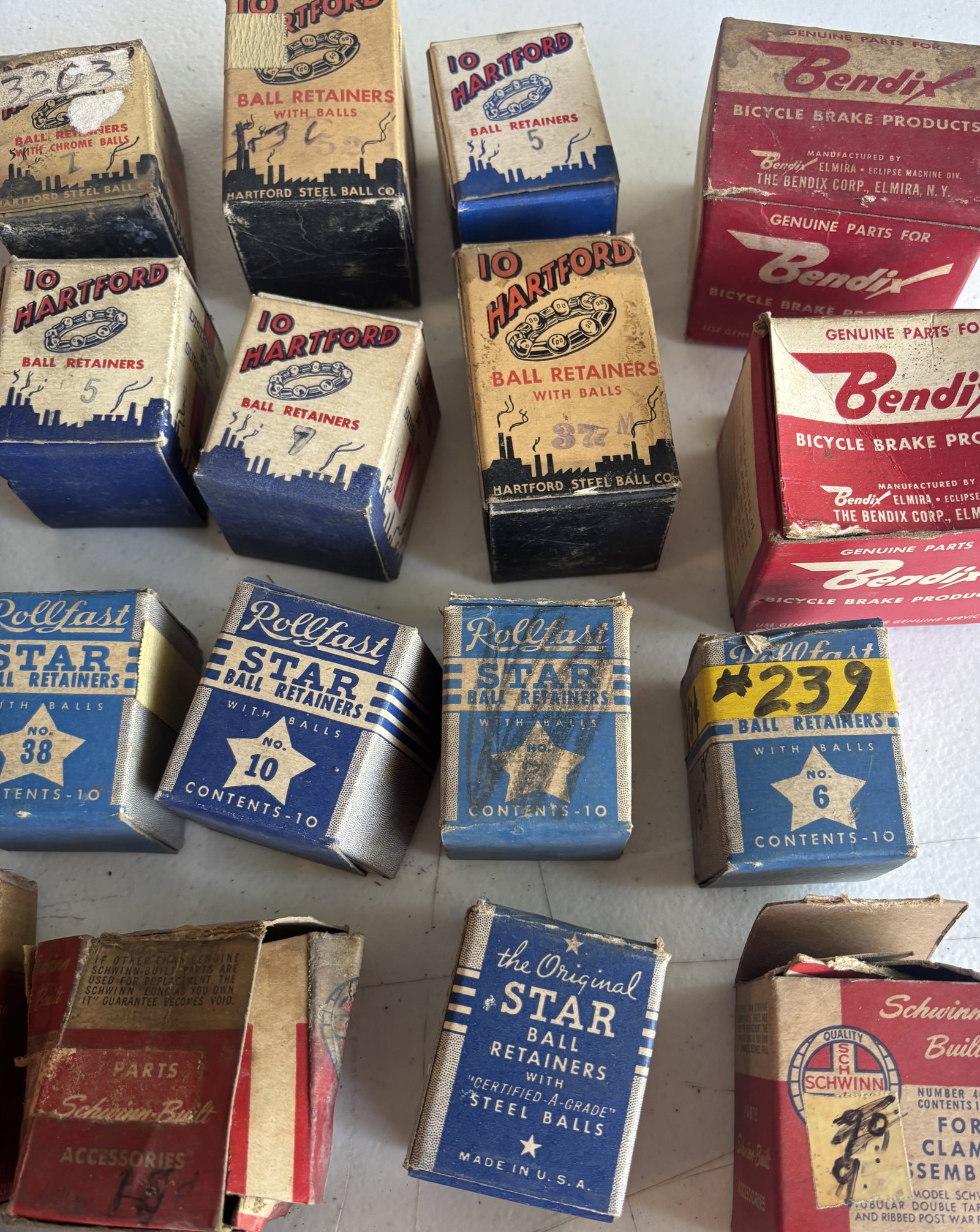 Large Lot Of Bicycle shop Boxes Parts Schwinn Ect - 3