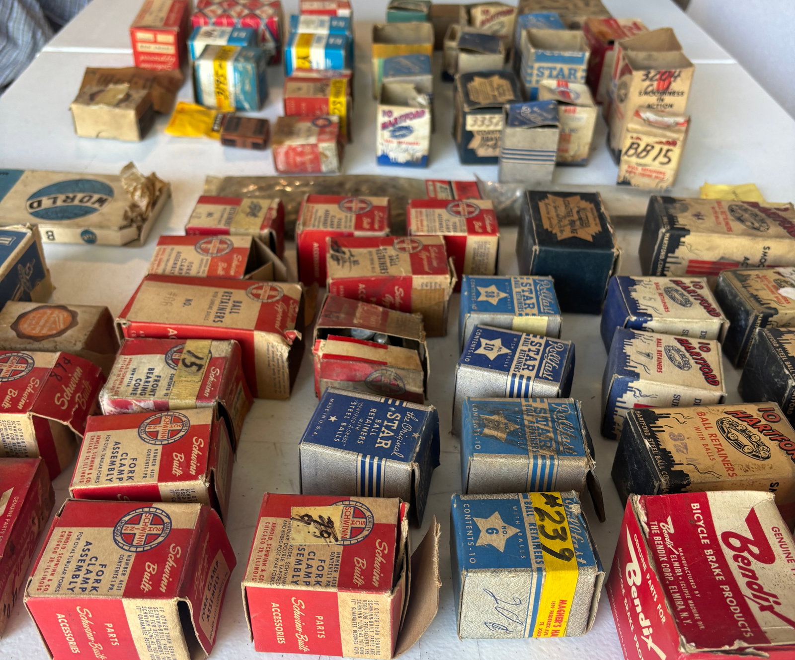 Large Lot Of Bicycle shop Boxes Parts Schwinn Ect - 5