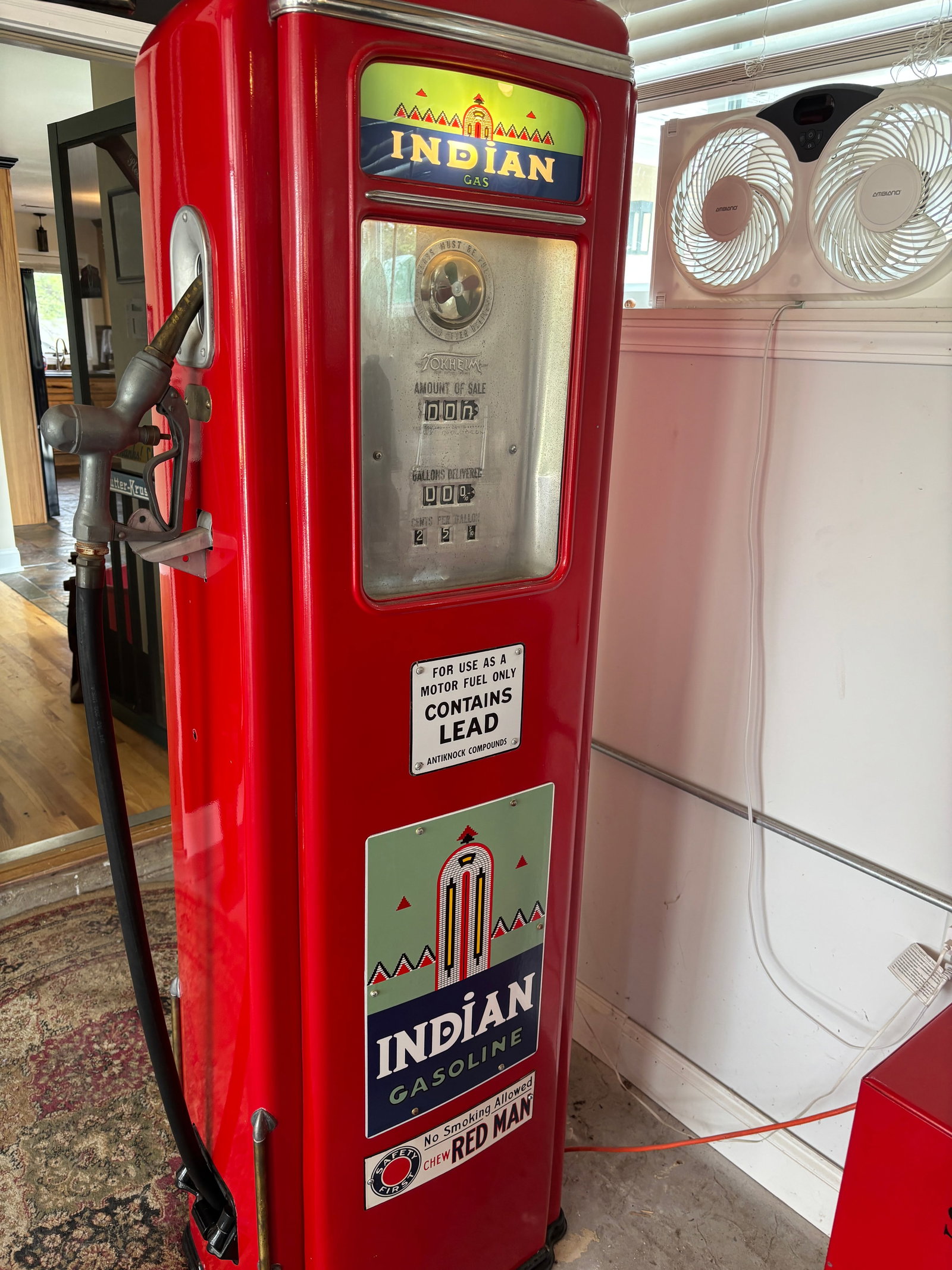Texaco, Indian Tokeim 39 tall 1941 Restored No Reserve - 11