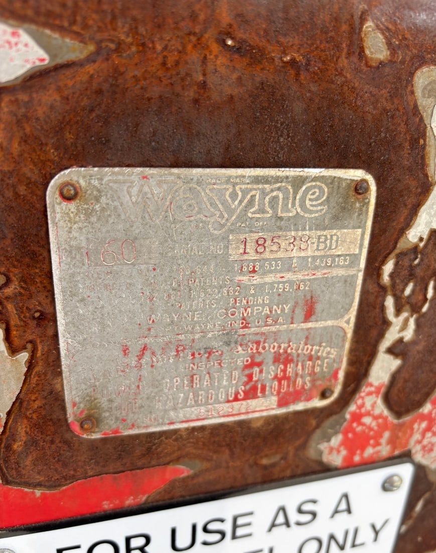Art Deco 1940s Wayne 60 Tioga Gasoline Pump - 6