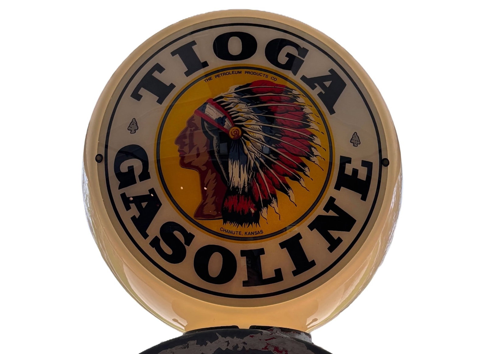 Art Deco 1940s Wayne 60 Tioga Gasoline Pump - 7