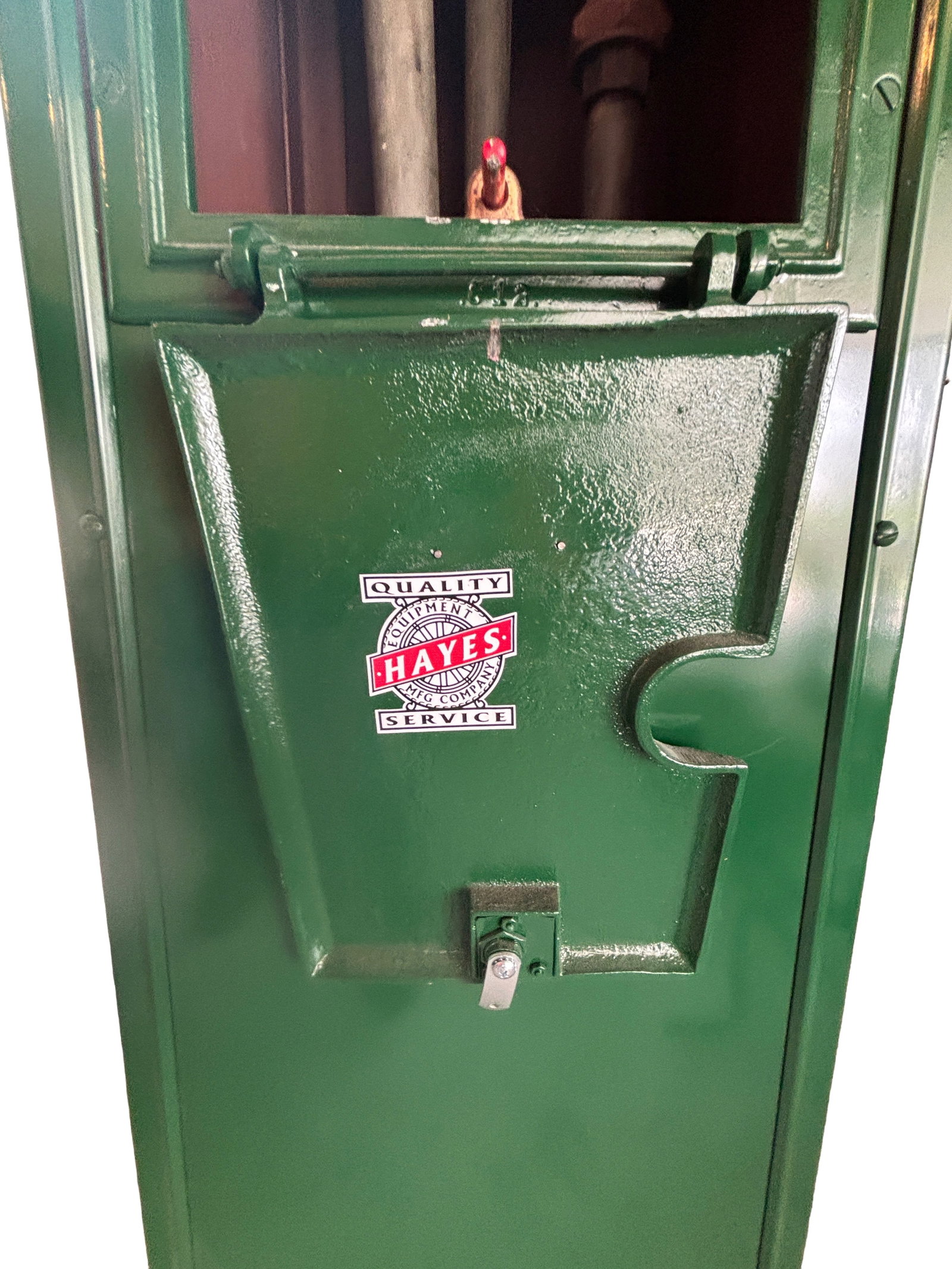 1923 Hayes 12x27 General Gasoline Visible Gas Pump - 5