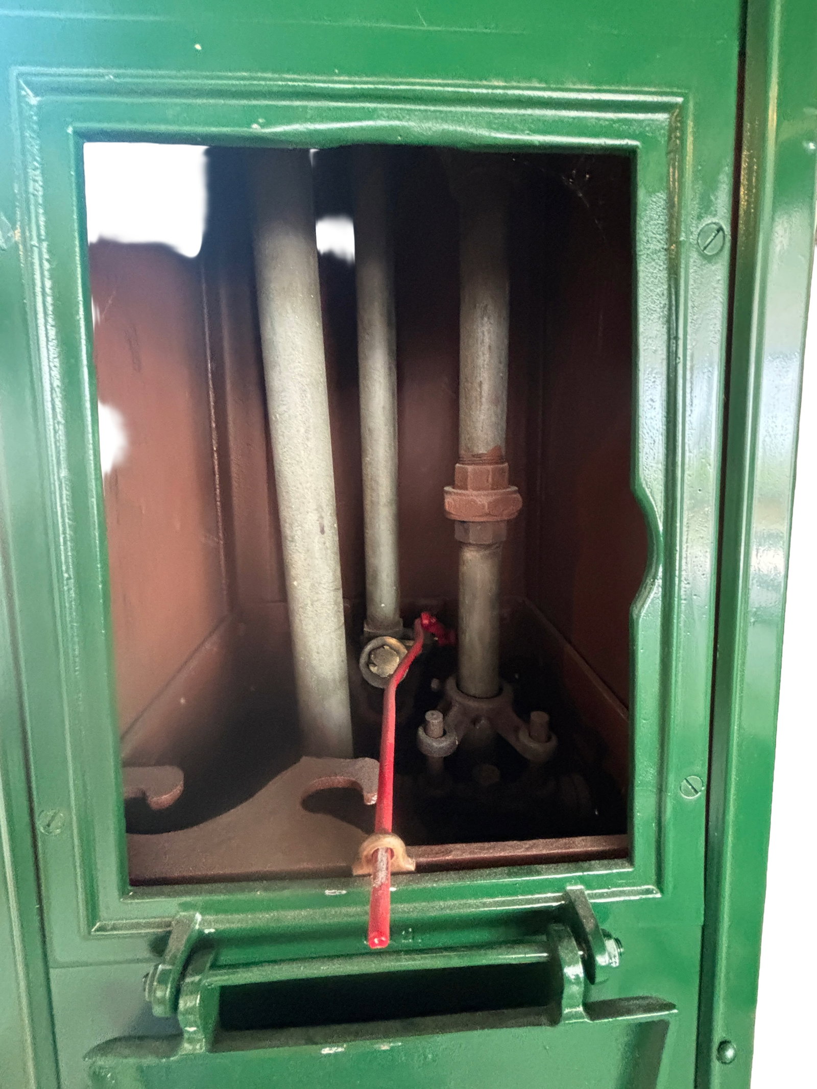 1923 Hayes 12x27 General Gasoline Visible Gas Pump - 7