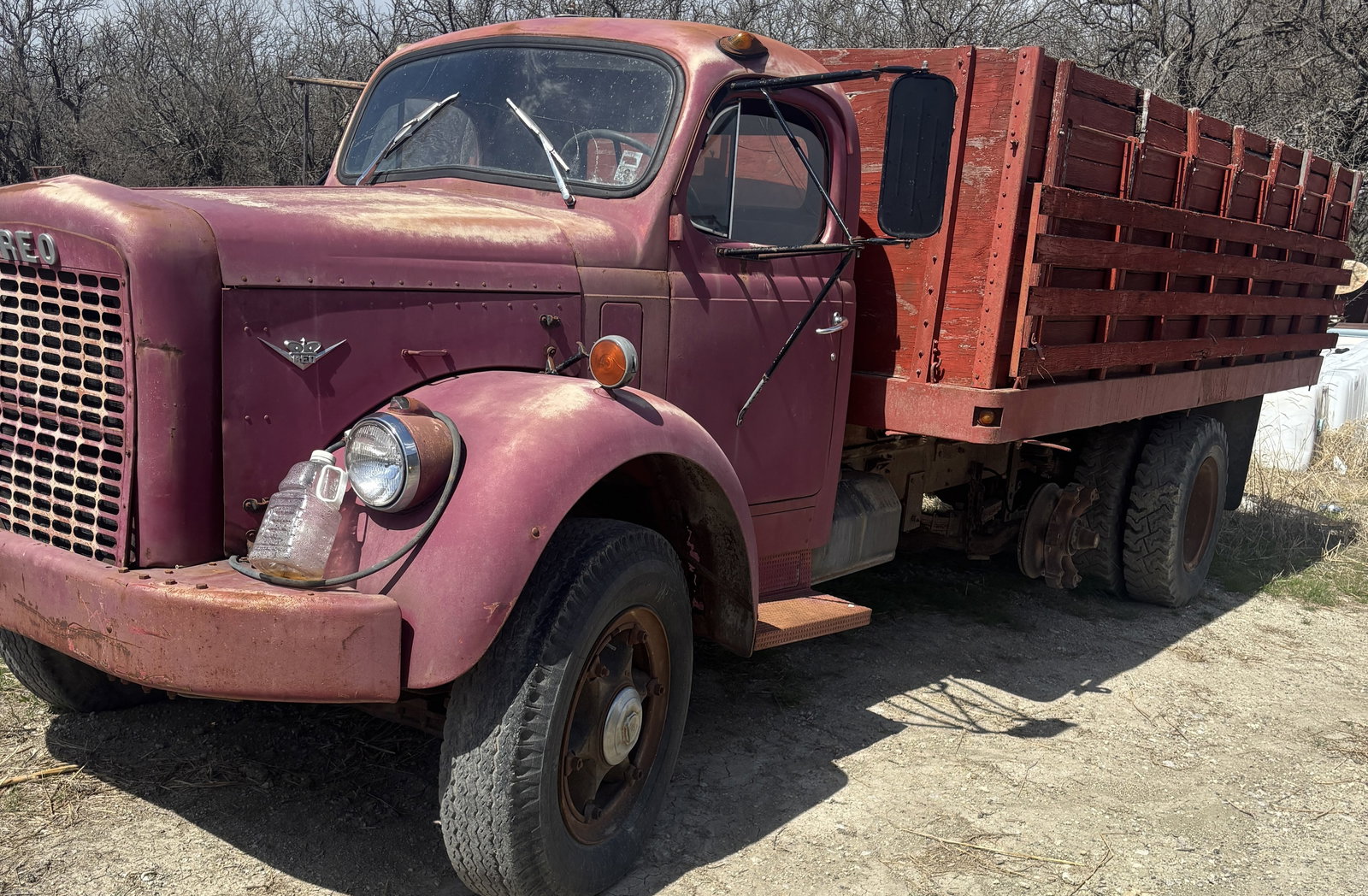 1961 REO Gold comet Farm Grain Truck Runs (1 of 4)