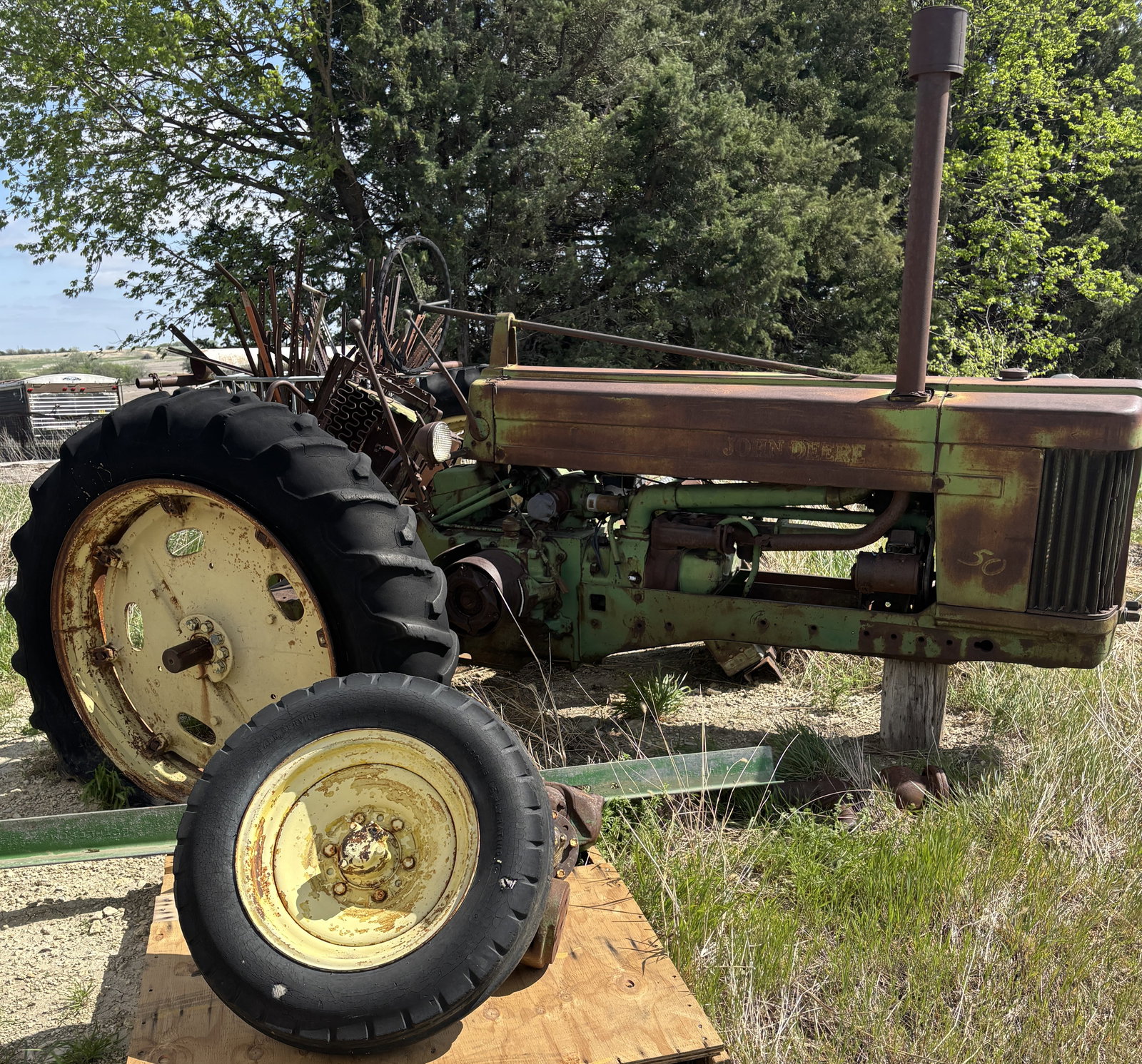 John Deere Model 50 Barn find Project - 2