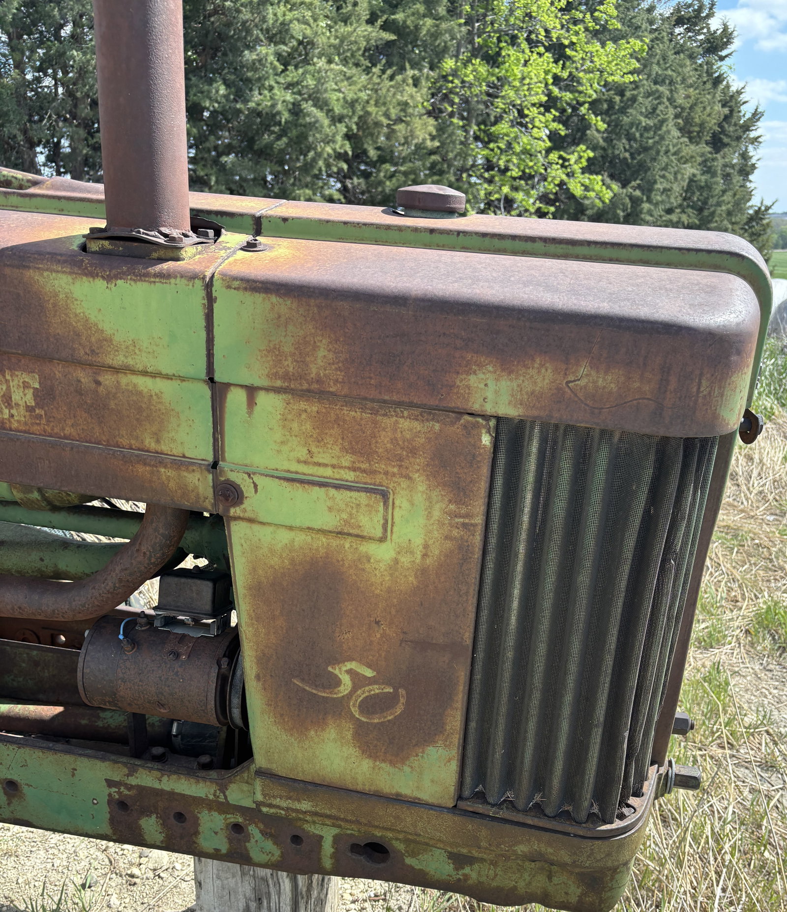 John Deere Model 50 Barn find Project - 4