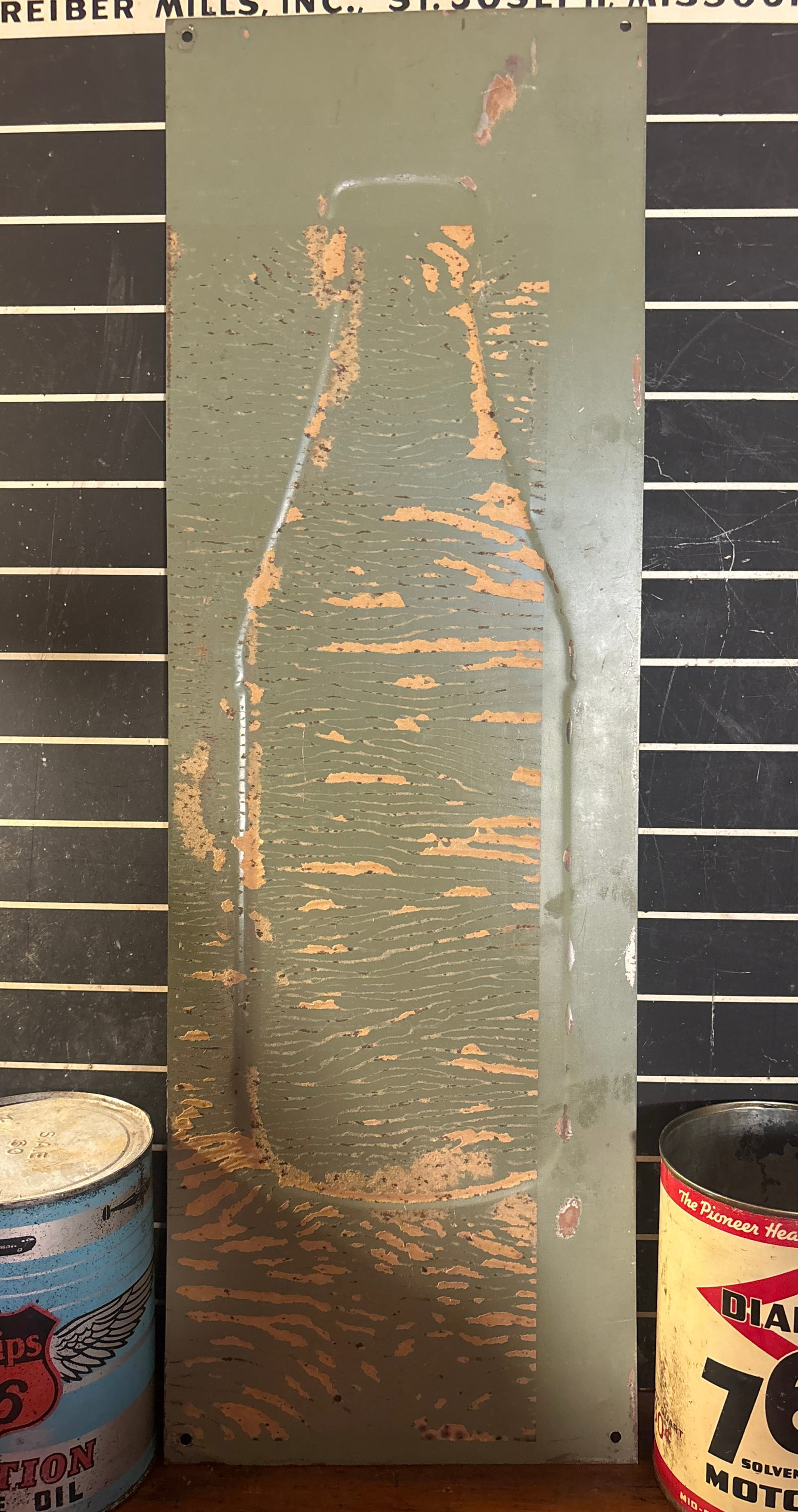 1940s Nichol Kola 5 cent Vertical Tin Tacker - 5
