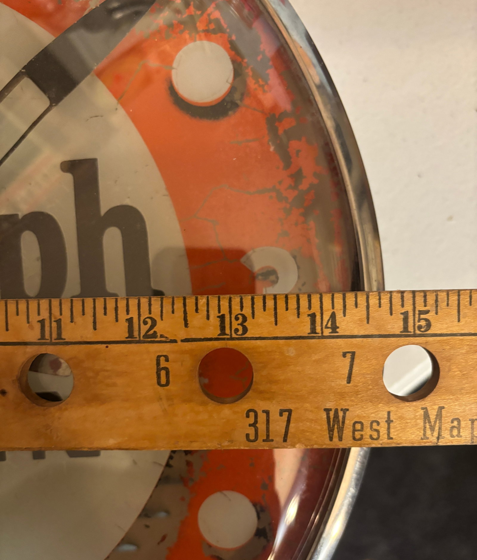 1957 Pam Clock Co. Drugstore Clock - 7