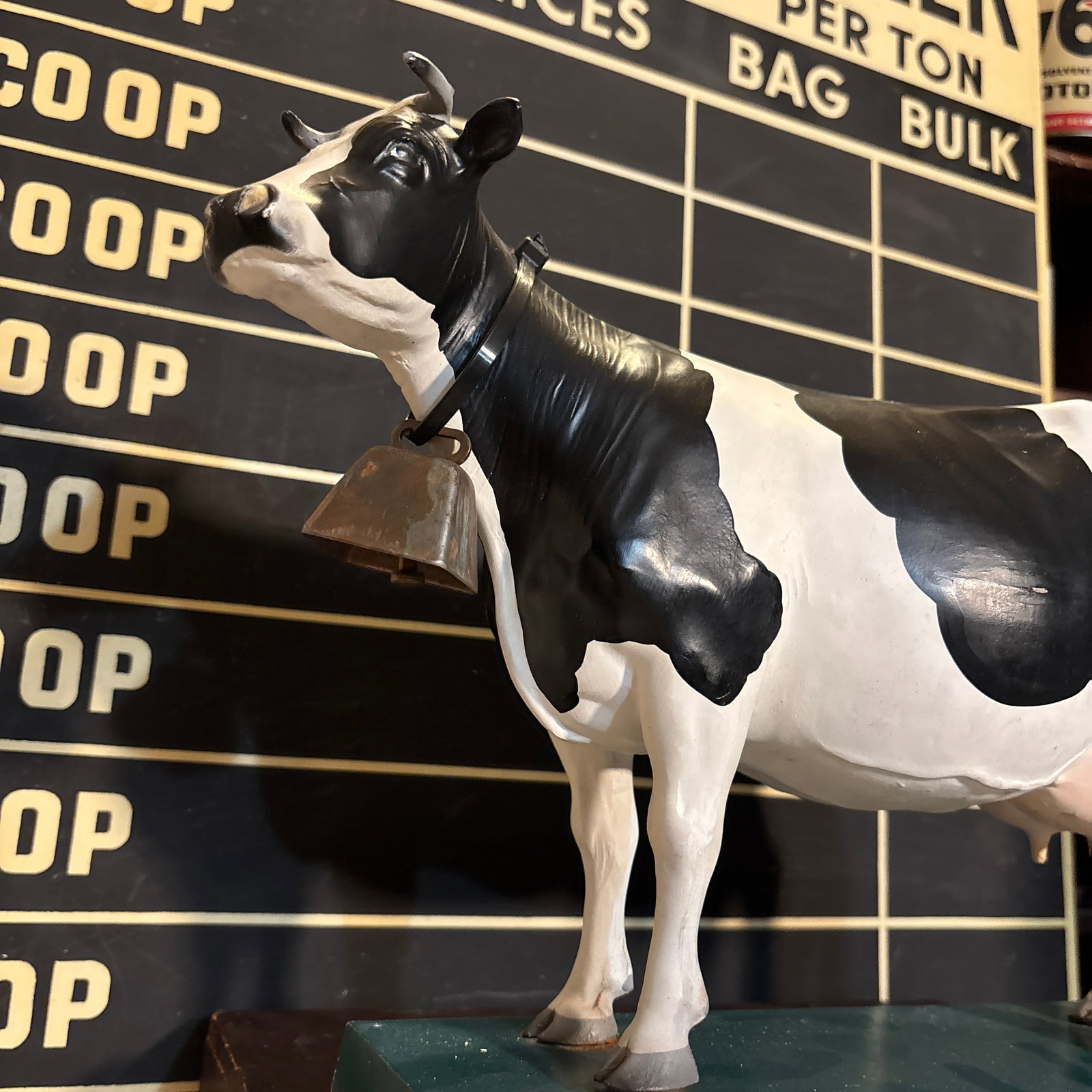 1940s 50s Holstein-Friesian Store Display Model - 2