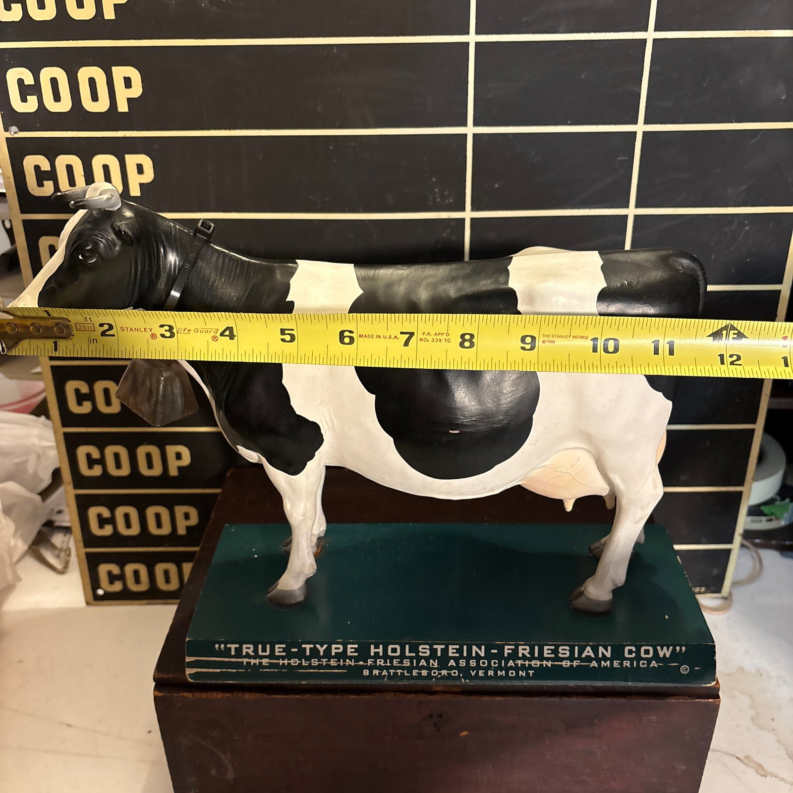 1940s 50s Holstein-Friesian Store Display Model - 6