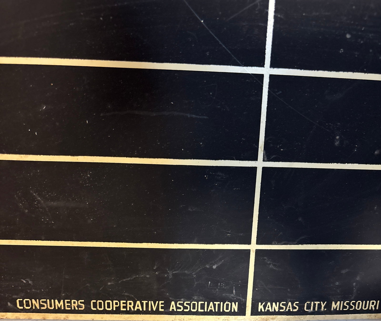 Vintage COOP Fertilizer Metal Store Price Board KC Mo. - 4
