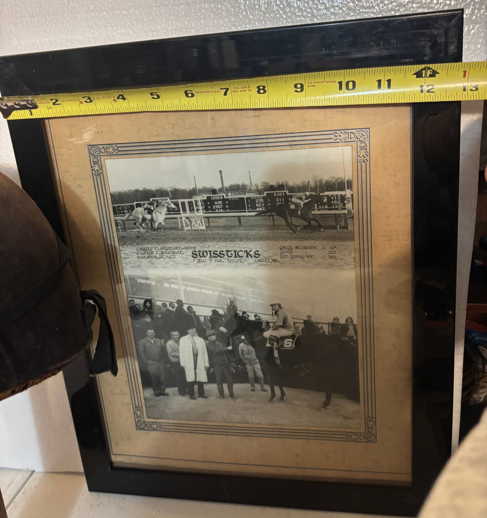 Horse Racing small Collection Hat Goggles Ect - 12