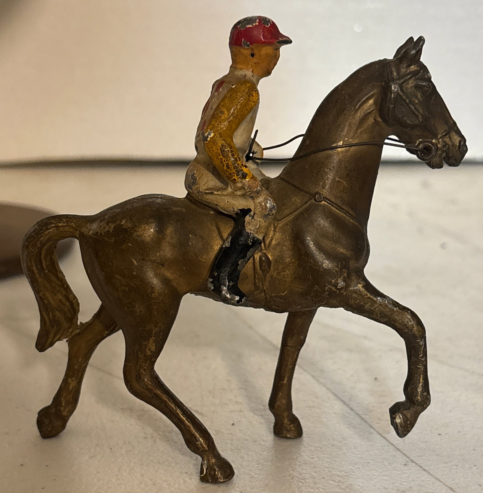 Horse Racing small Collection Hat Goggles Ect - 5