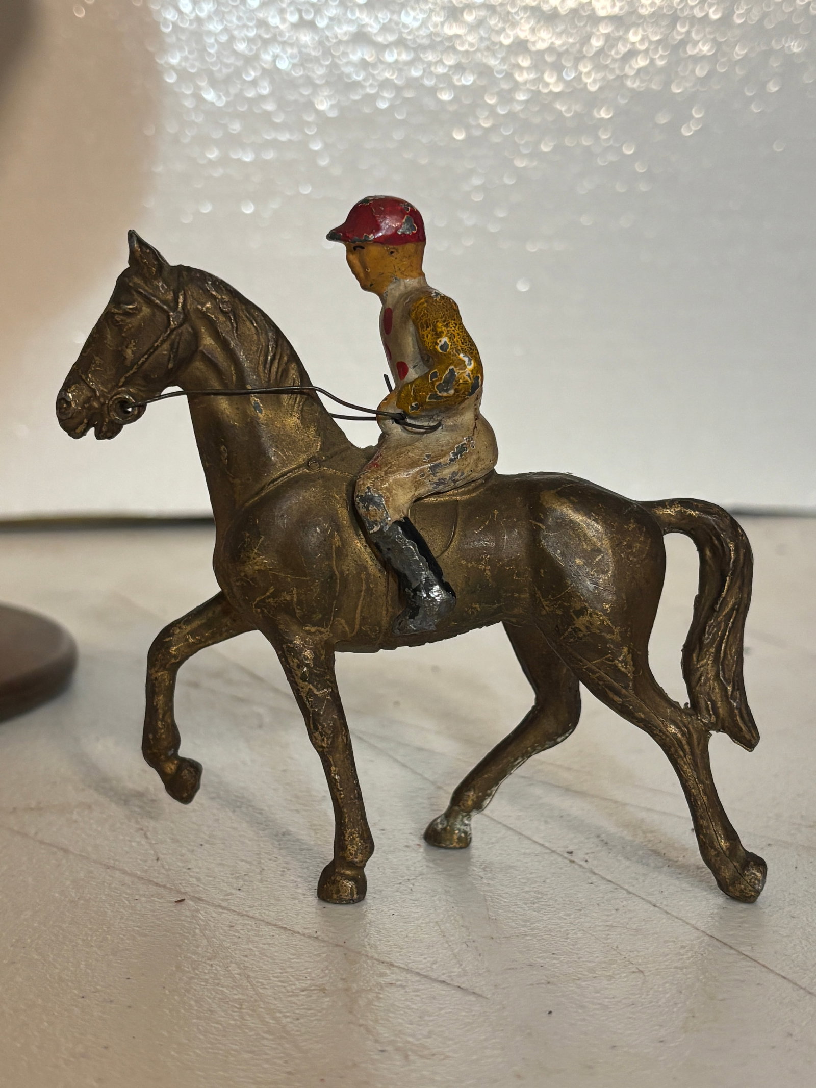 Horse Racing small Collection Hat Goggles Ect - 6