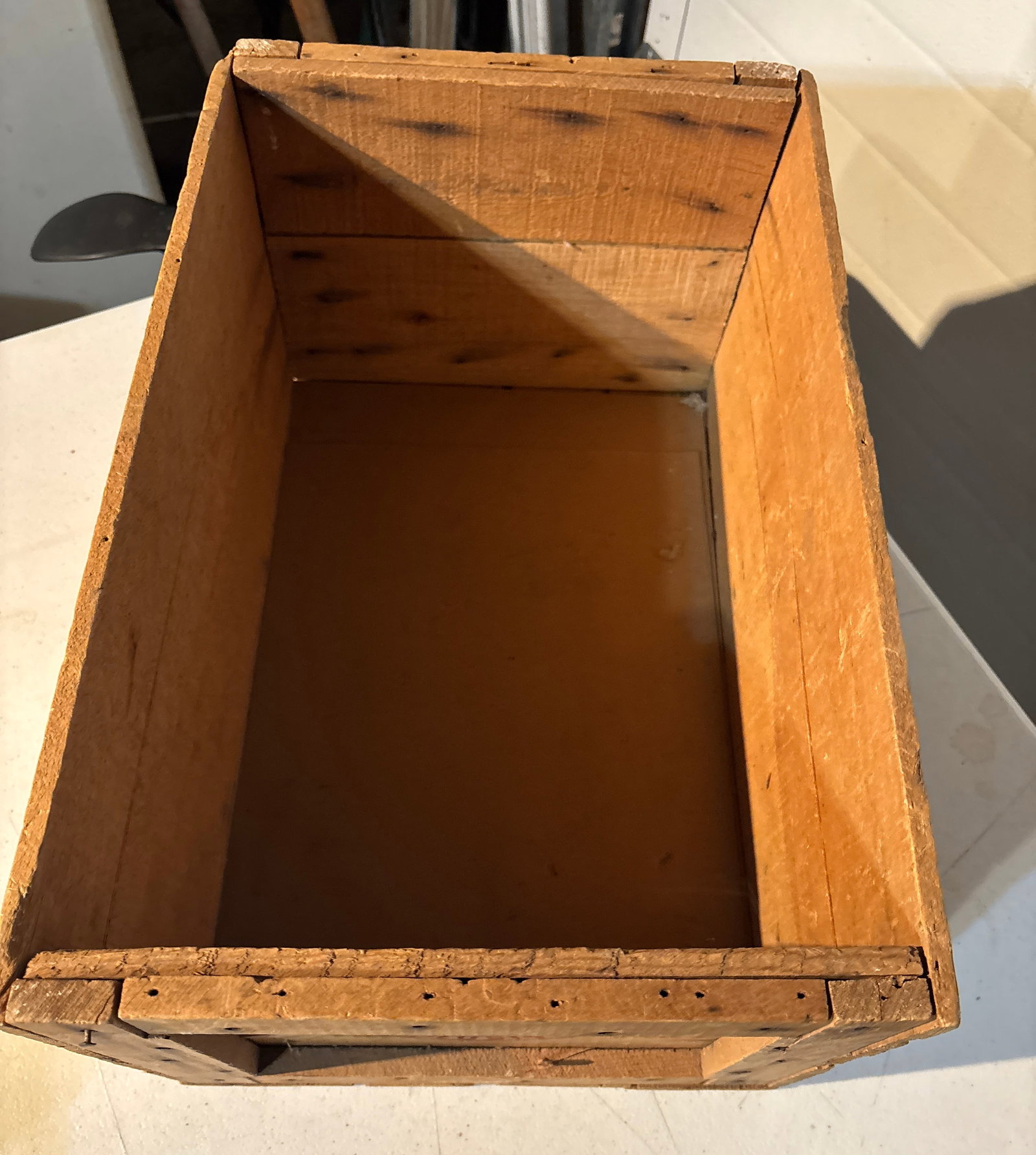 Antique Gold Medal Explosives Wood Crate Box - 5