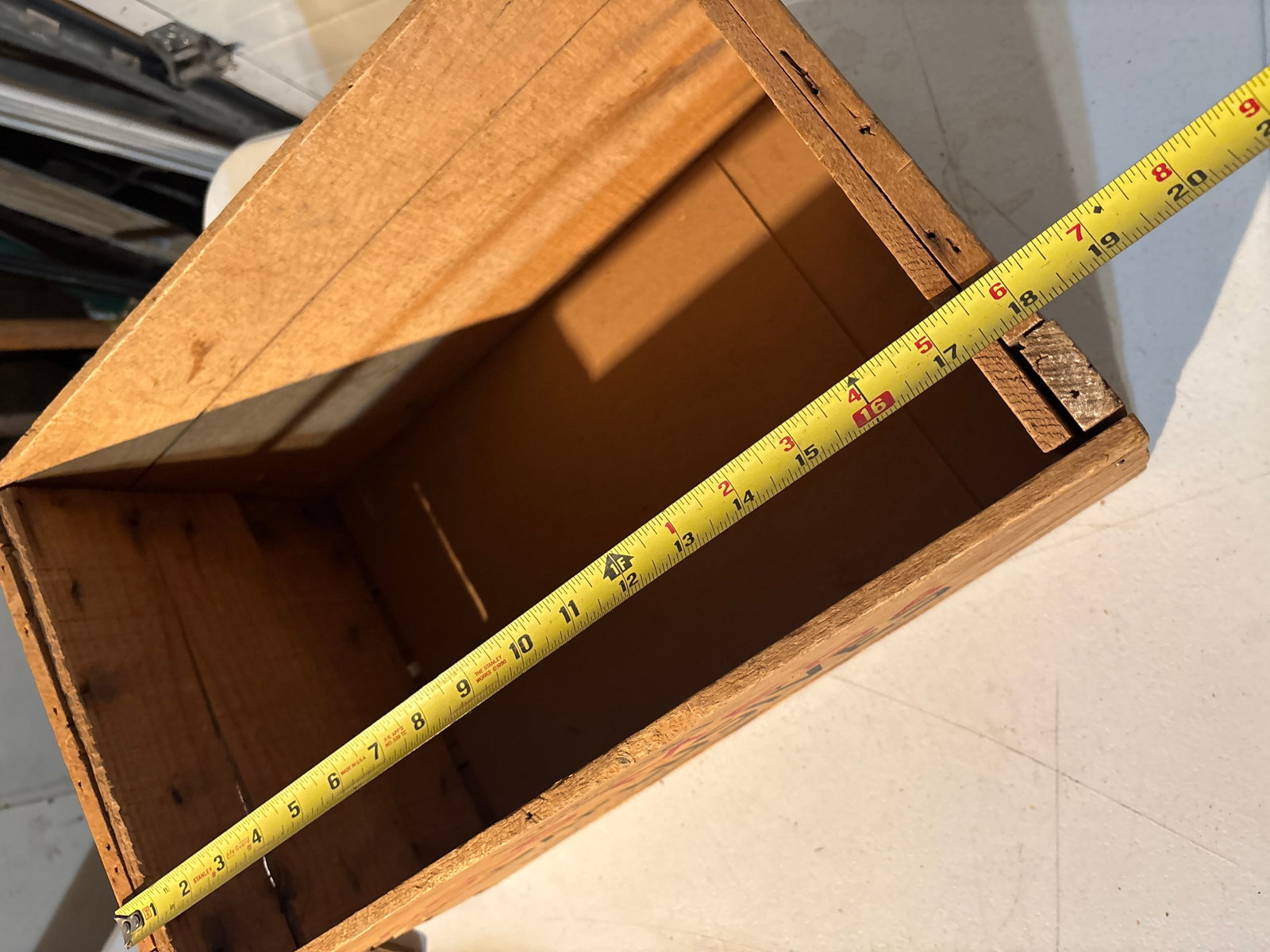 Antique Gold Medal Explosives Wood Crate Box - 7