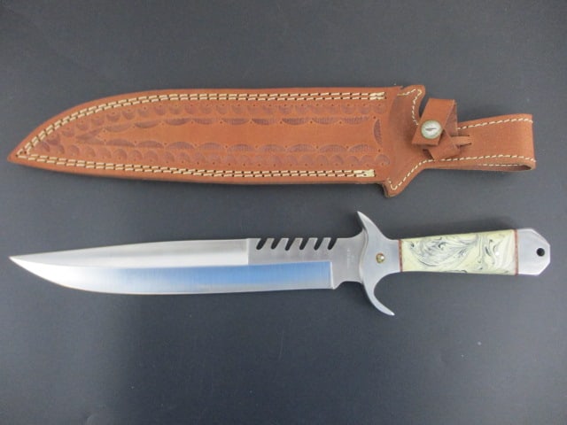 KMA Cutlery 16-Inch D2 Tool Steel Full Tang Special Forces Bowie Knife (1 of 6)