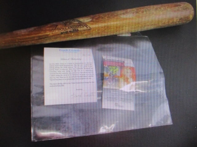Lou Gehrig Game-Used Bat with Provenance – JSA Certified (1 of 8)