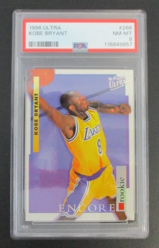 Kobe Bryant 1996 Fleer Ultra “Rookie Encore” Rookie Card – PSA Authenticated (1 of 2)