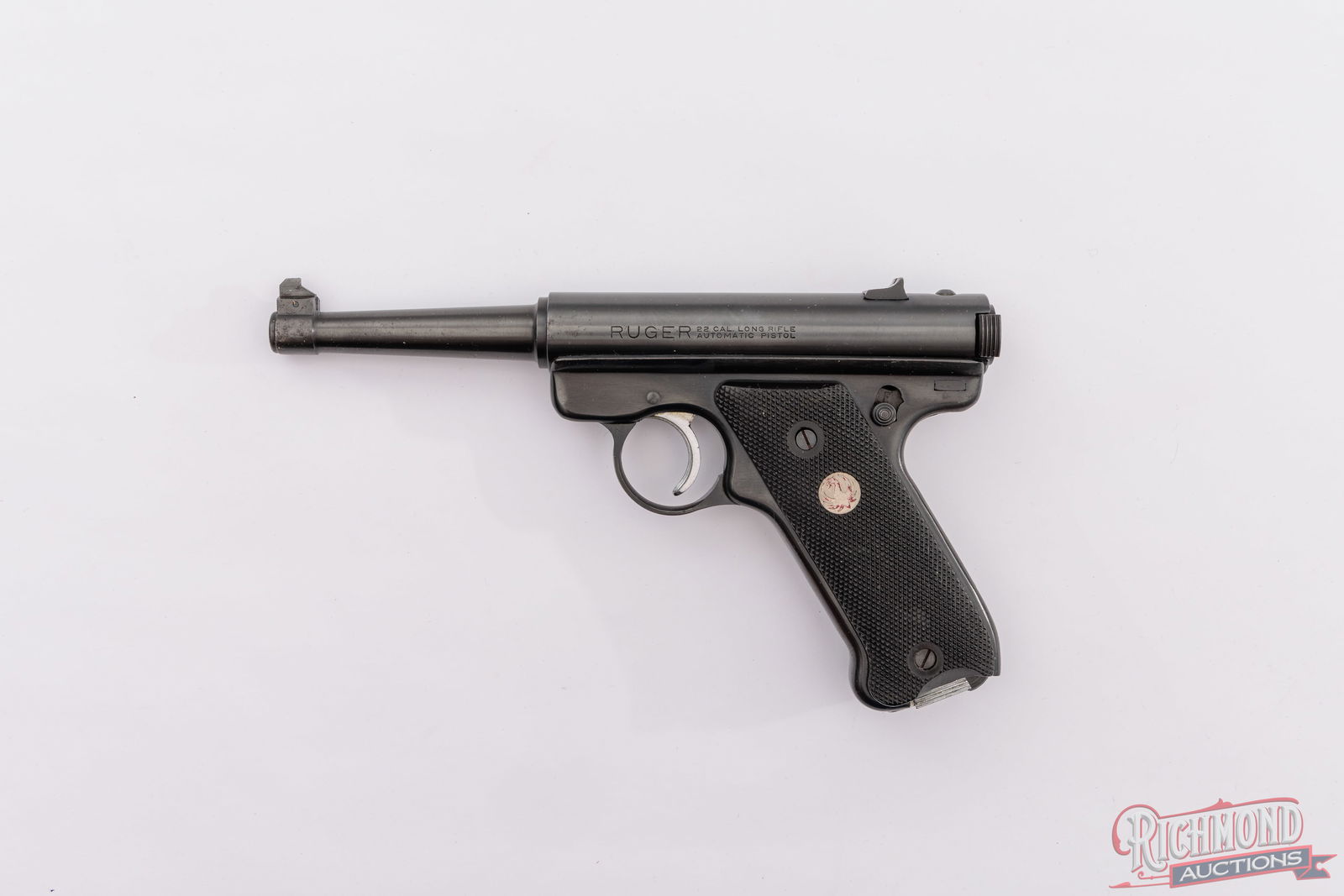 1954 Sturm Ruger Mark I .22 LR Semi-Auto Pistol In Original Red Box - 2
