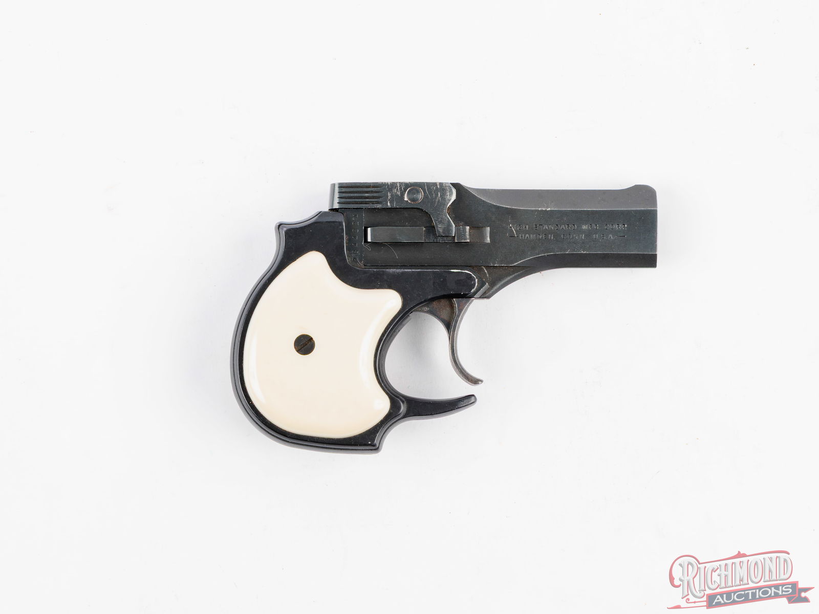 High Standard D-100 Derringer .22 Caliber Single Shot Pistol - 2