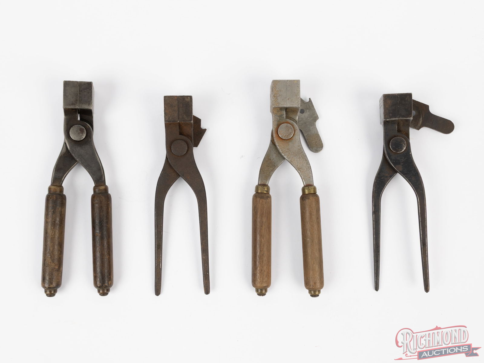 Four Antique Winchester Bullet Mold Hand Tools In Various Calibers - 2