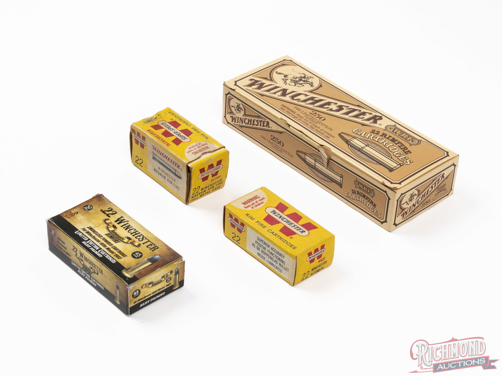 372 Rounds Winchester .22 Automatic, Win Mag and WRF Ammunition Included Limited Edition Box - 2