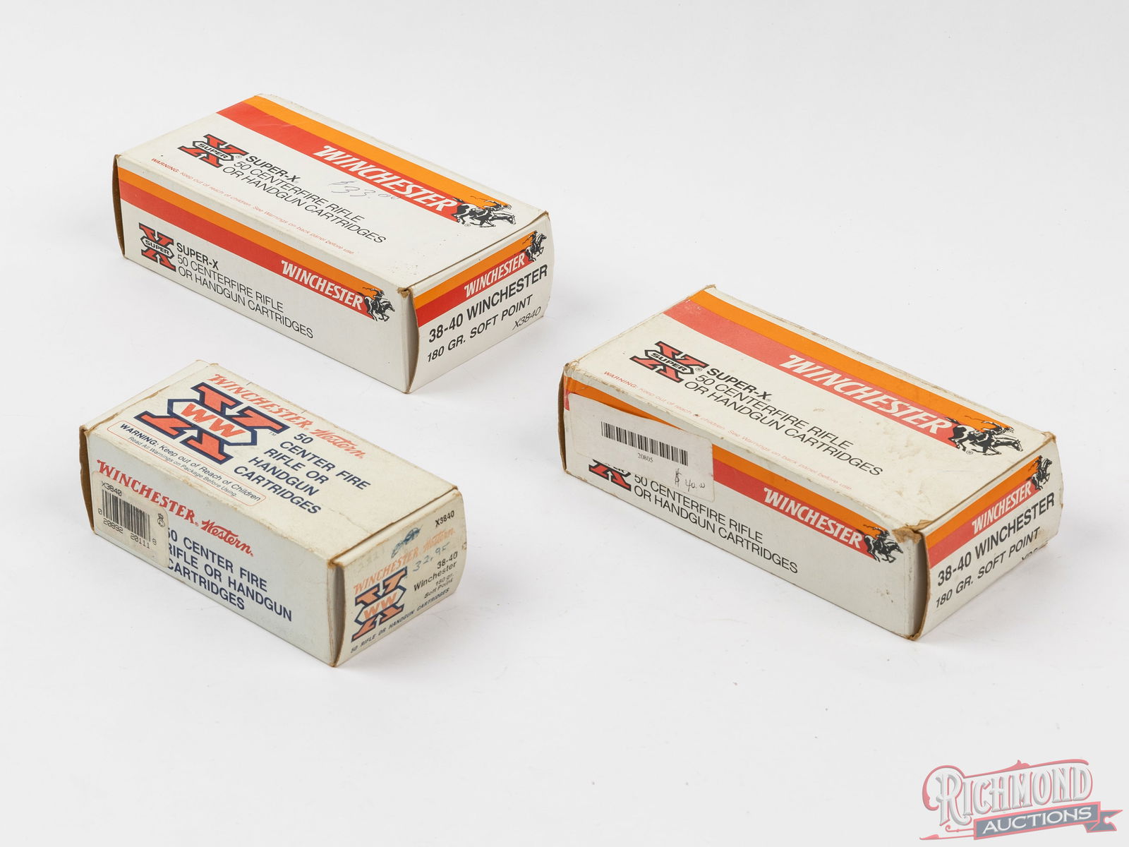 150 Rounds Winchester .38-40 WIN 180 Grain Ammunition - 2