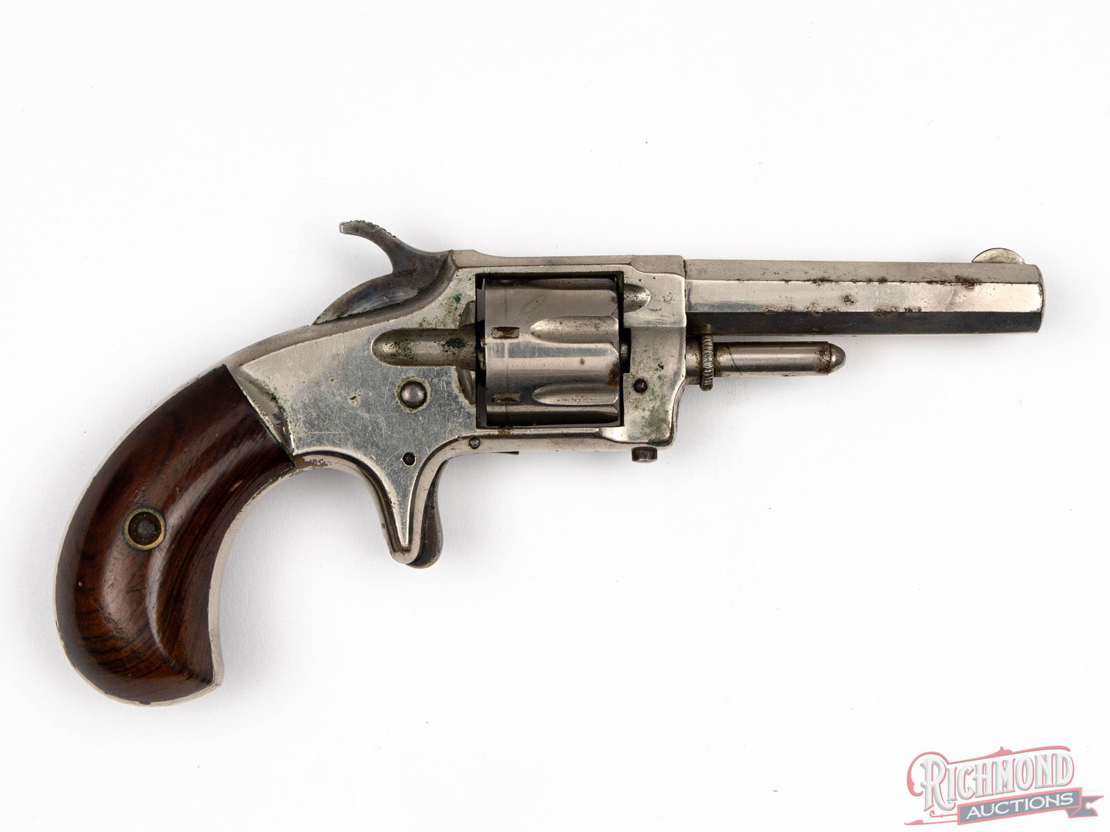 Antique Whitney Arms Whitneyville Model No. 1 .22 Rimfire Revolver - 2
