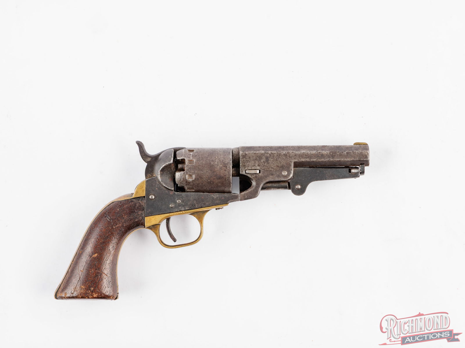 Antique Manhattan Firearms Co 36 Caliber Series IV Percussion Revolver - 2