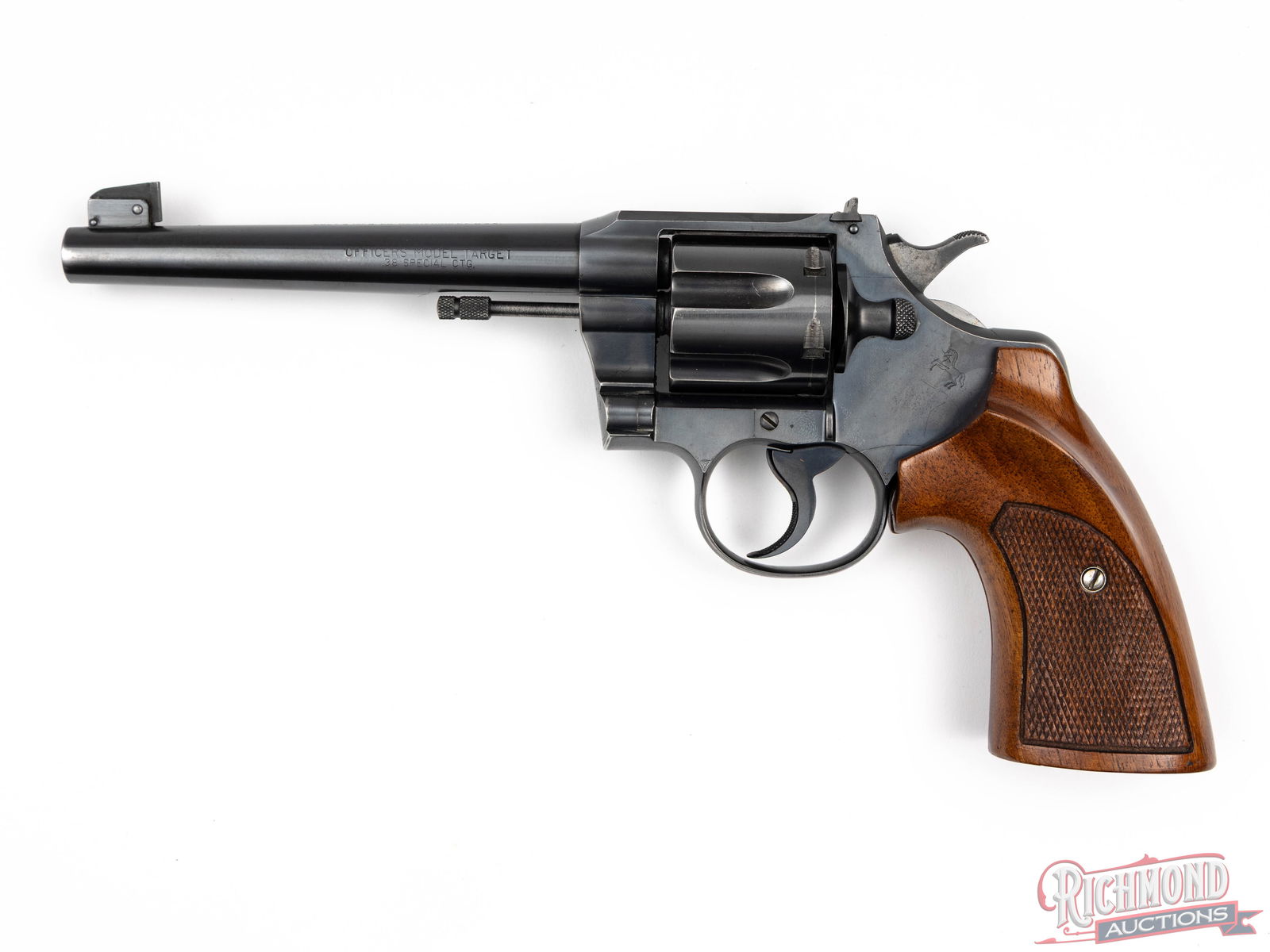 1950 Colt Officers Model Target .38 SPL Double Action Revolver (1 of 2)