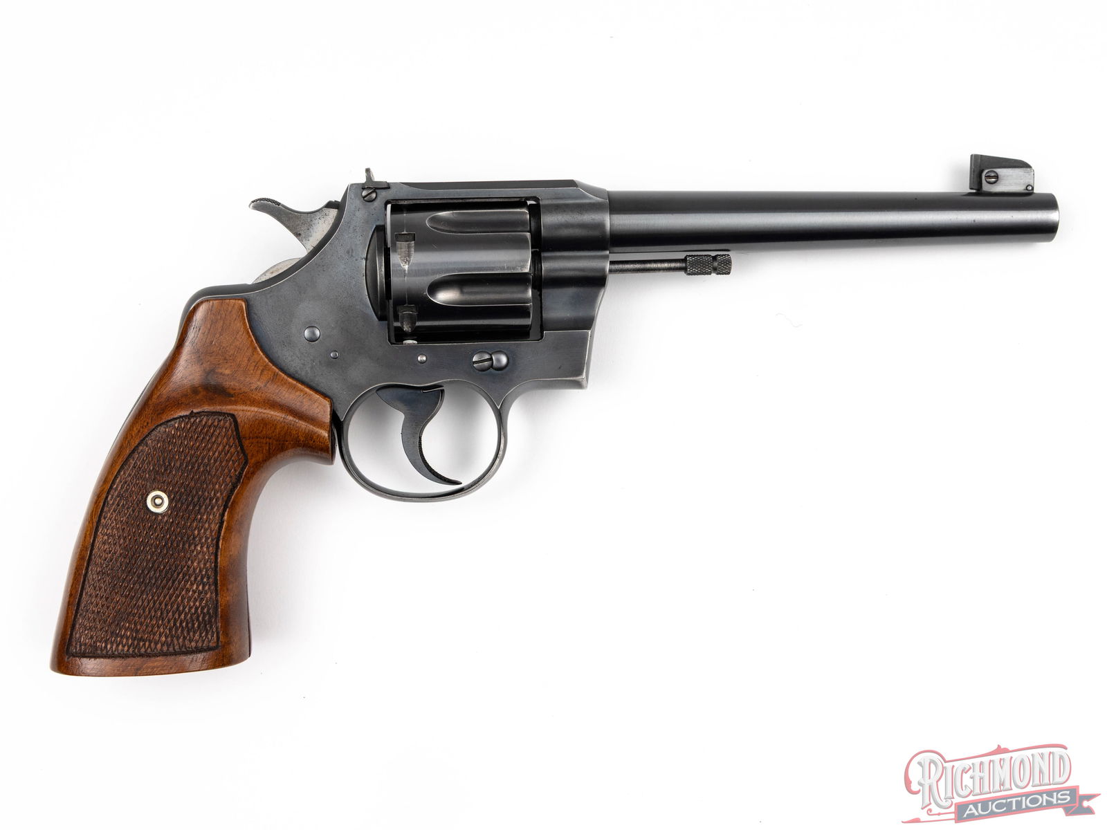 1950 Colt Officers Model Target .38 SPL Double Action Revolver - 2