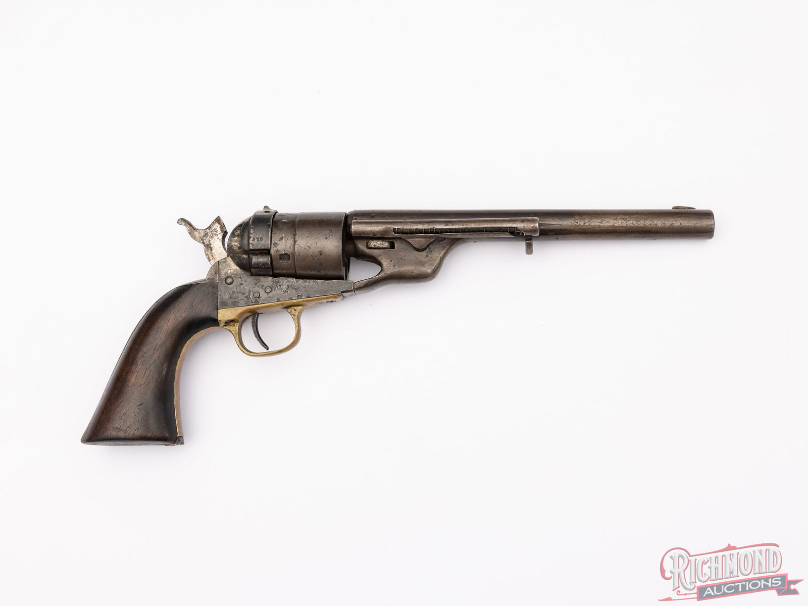 Antique Colt 1860 Army With .44 Centerfire Conversion Kit - 2