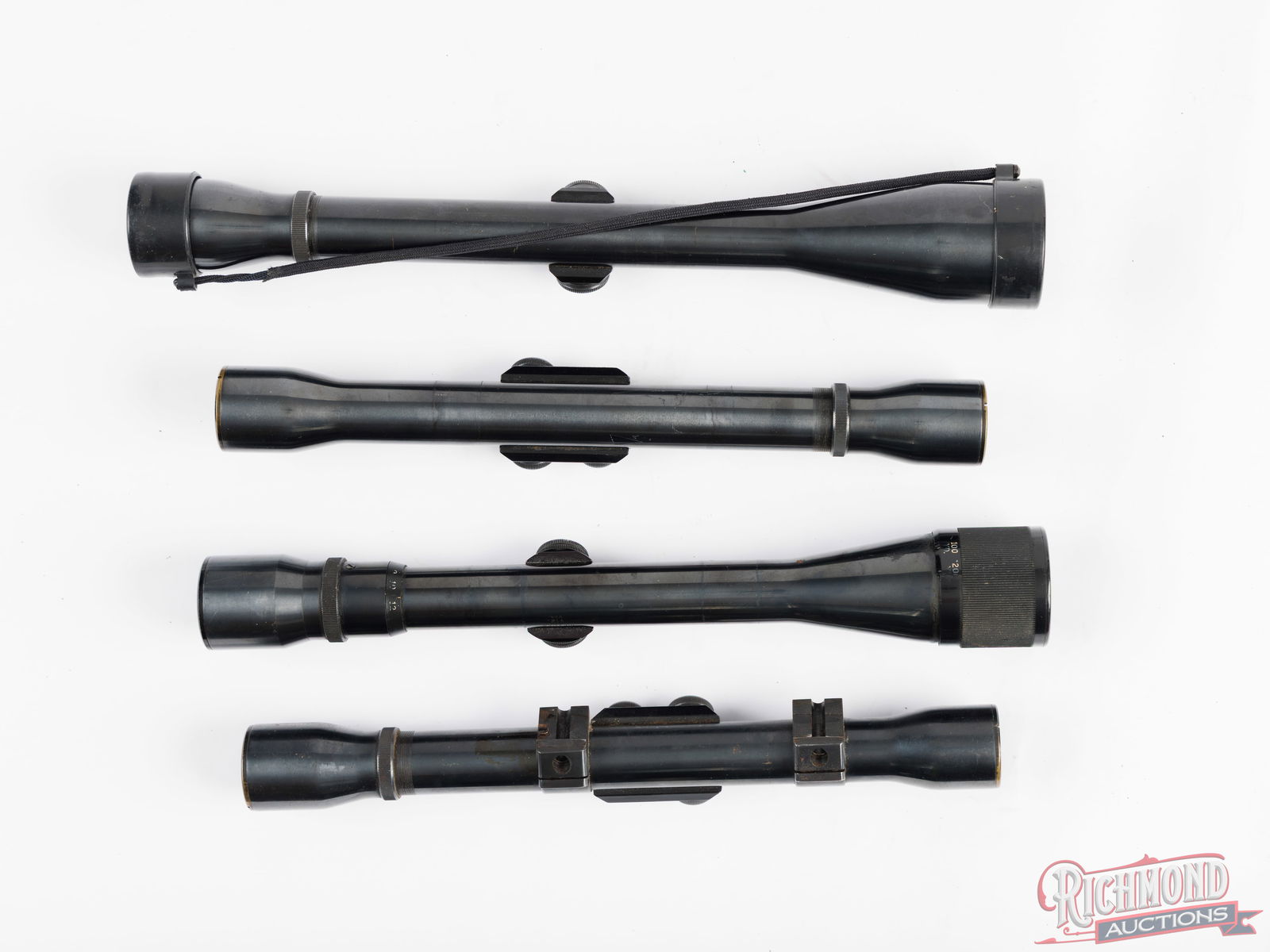 Lot Of Four Weaver Vintage Rifle Scopes - 2
