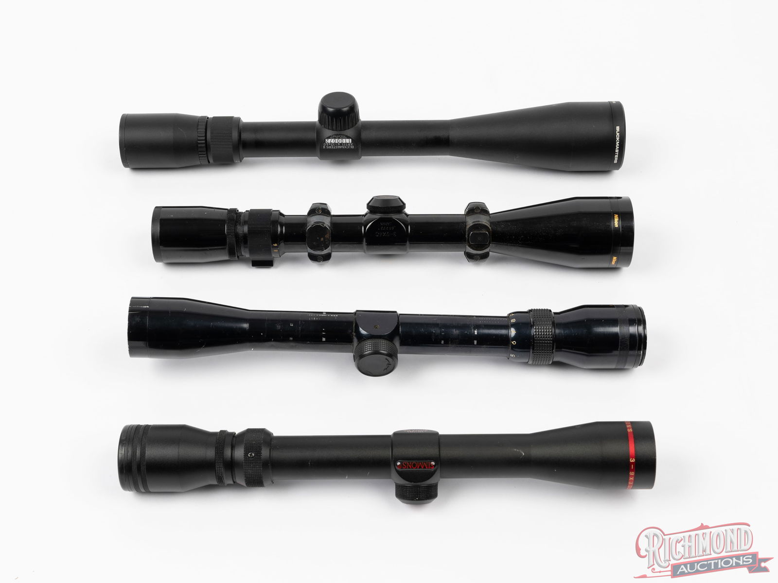 Lot Of Four Hunting Rifle Scopes - 2
