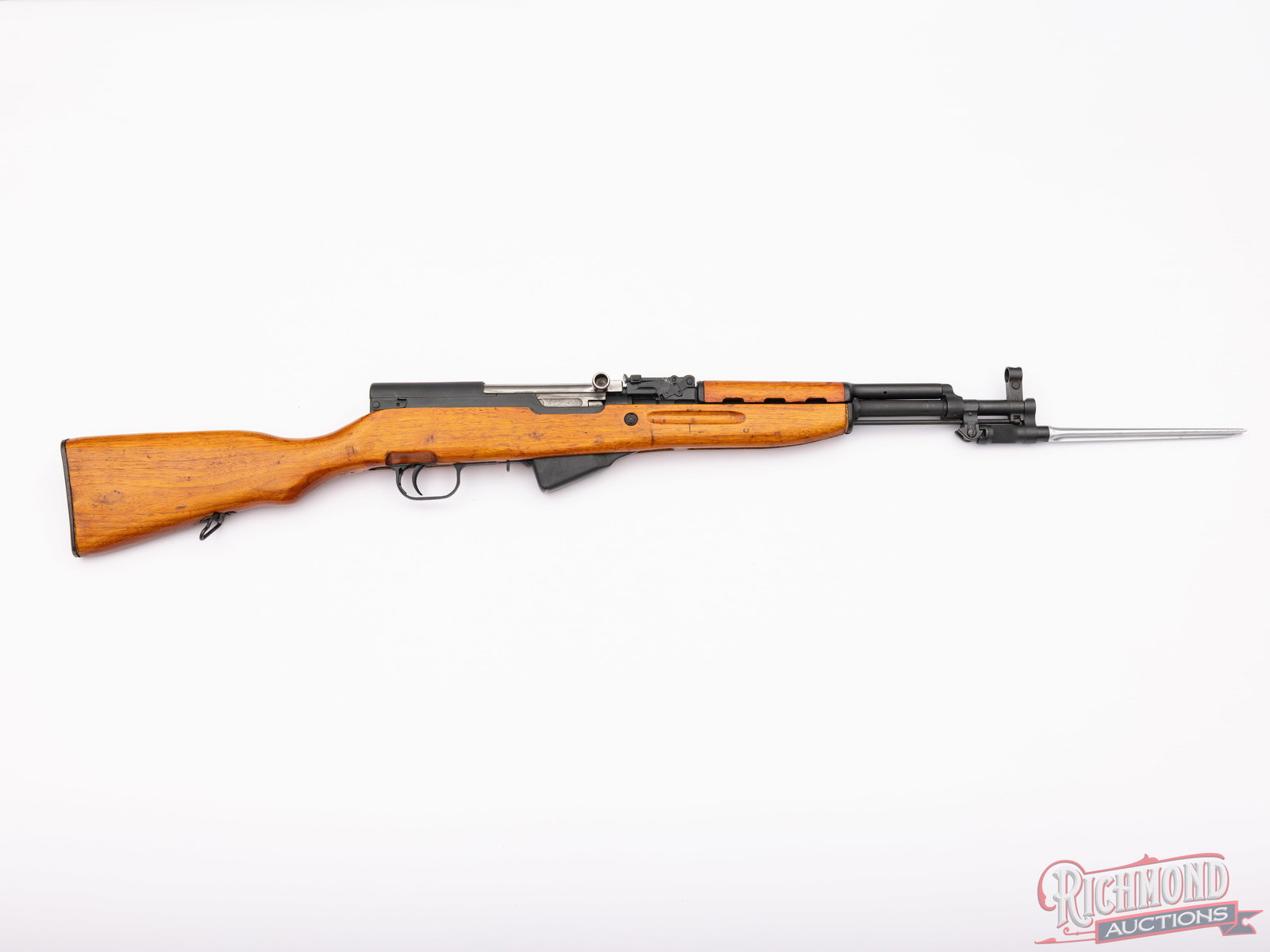 Norinco Triangle 26 SKS Semi-Auto Rifle With Folding Bayonet (1 of 2)